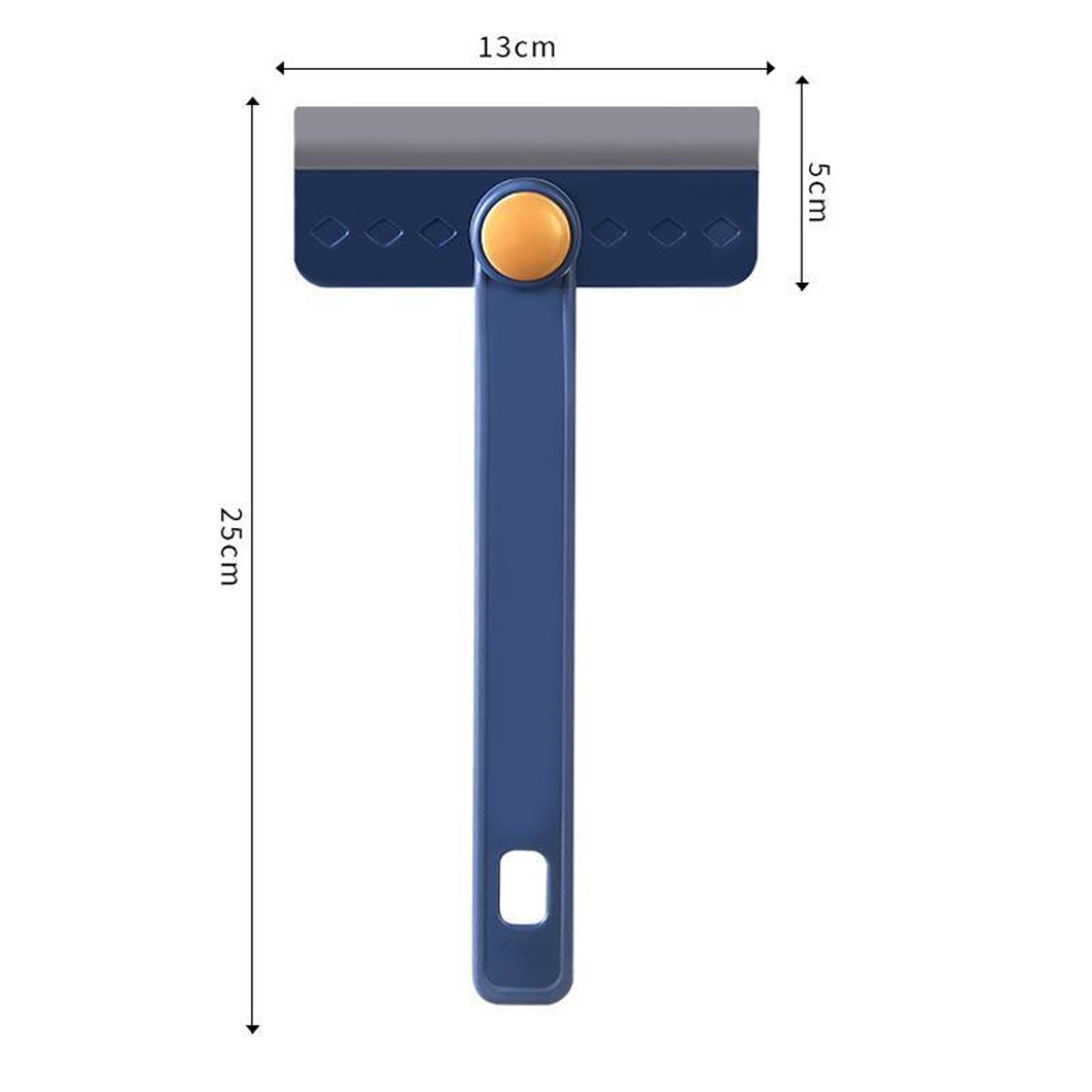 Rotatable Gap Cleaning Brush And Glass Scraper For Bathroom Tile And Window Tracks 7