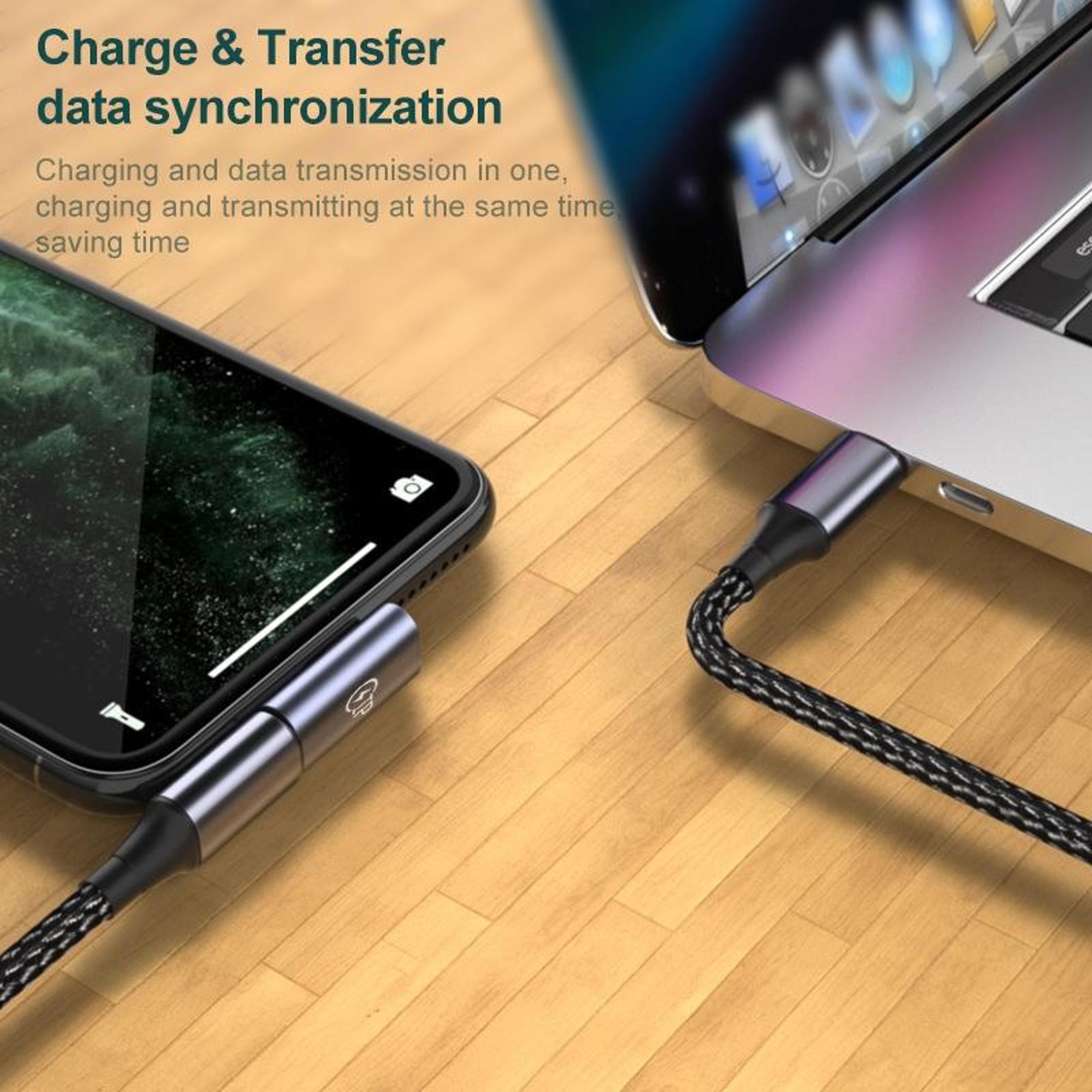 USB C Adapter Fast Charging 10Gbps Right Angle USB Type C Extender 6