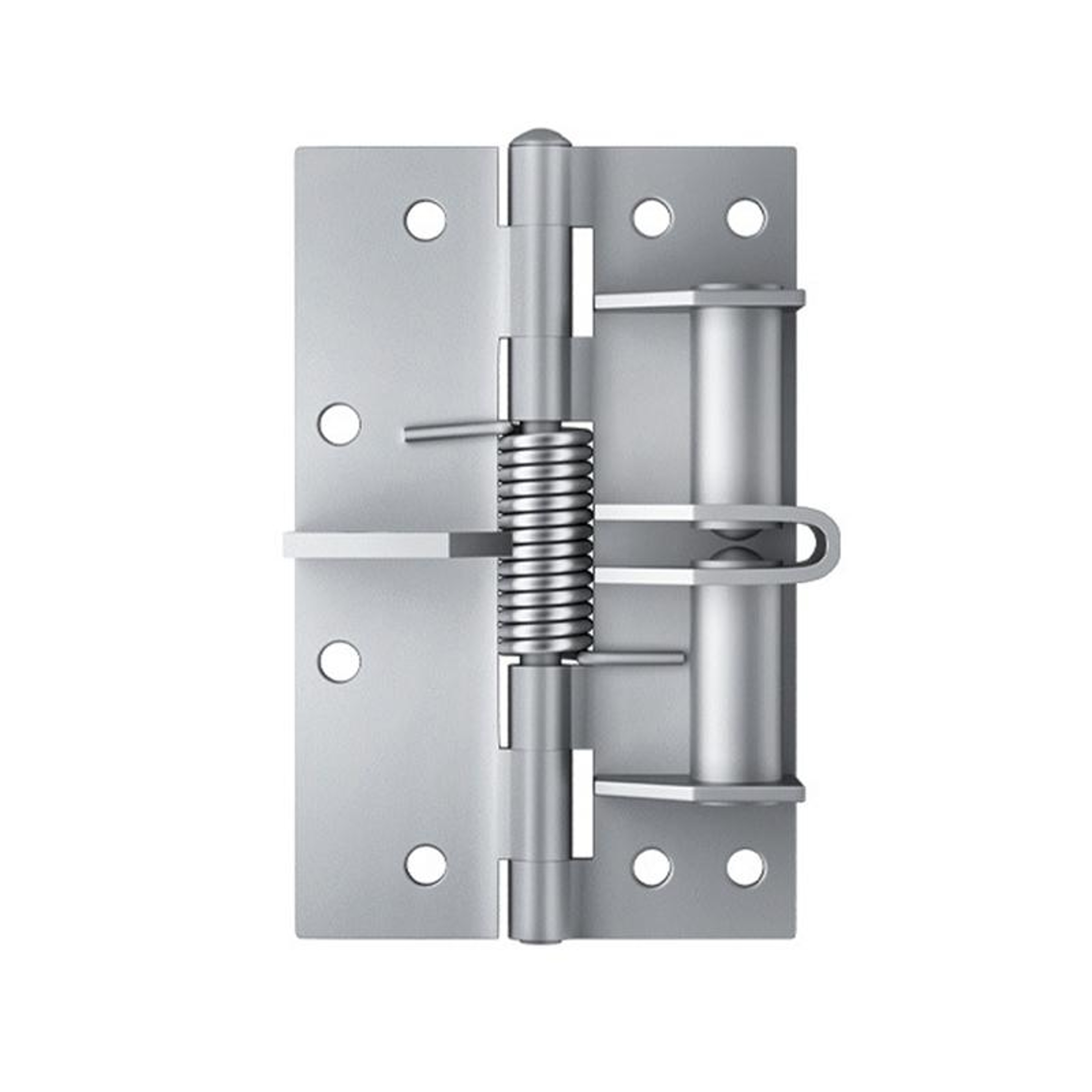 4 Inch Automatic Door Closer Hinge Multifunction Soft Close Door Stopper 0