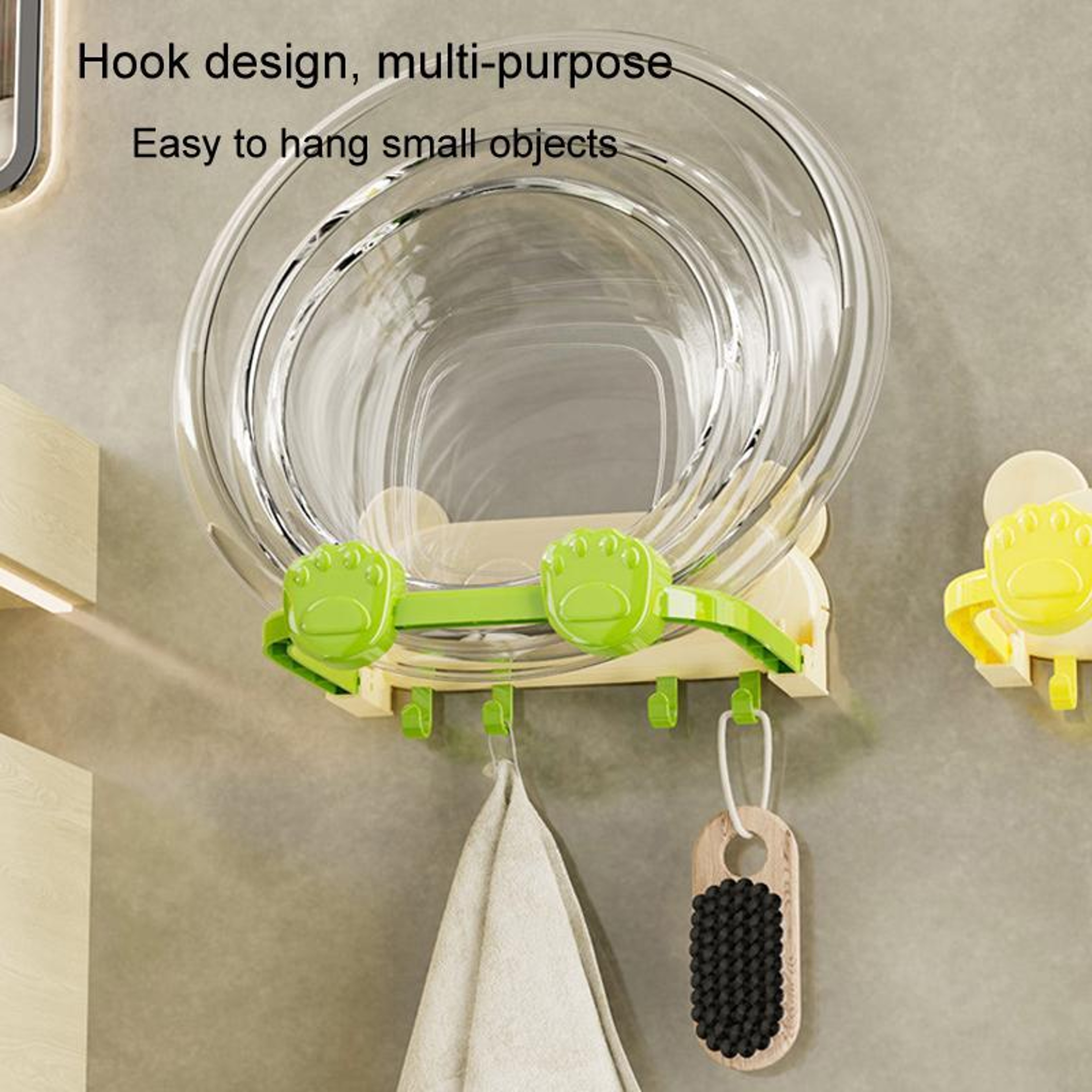 Foldable Suction Cup Basin Rack No Drill Bathroom Shelf 6