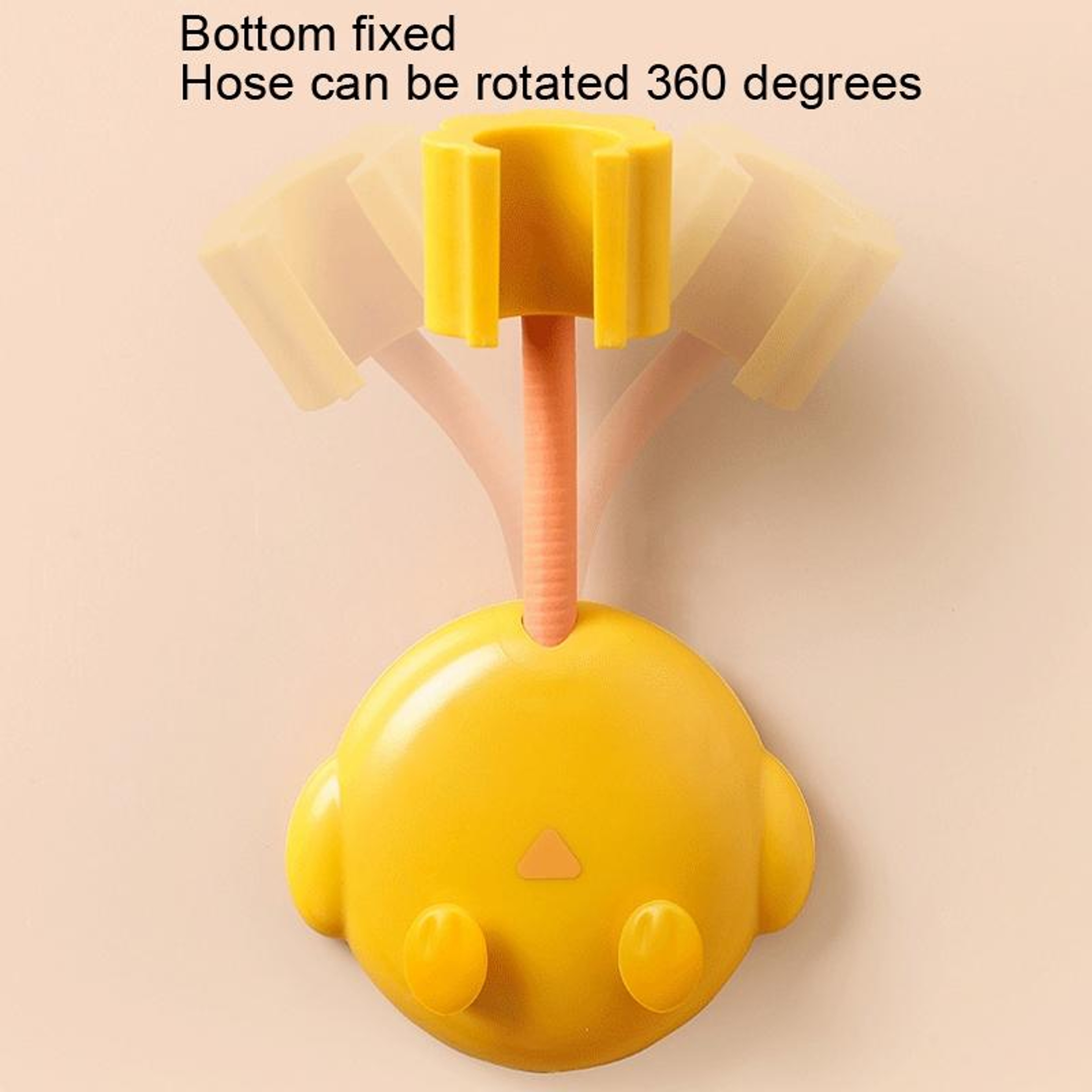Adjustable Shower Holder Bracket Cartoon Design Universal Shower Hose Holder With 360 Rotation 3