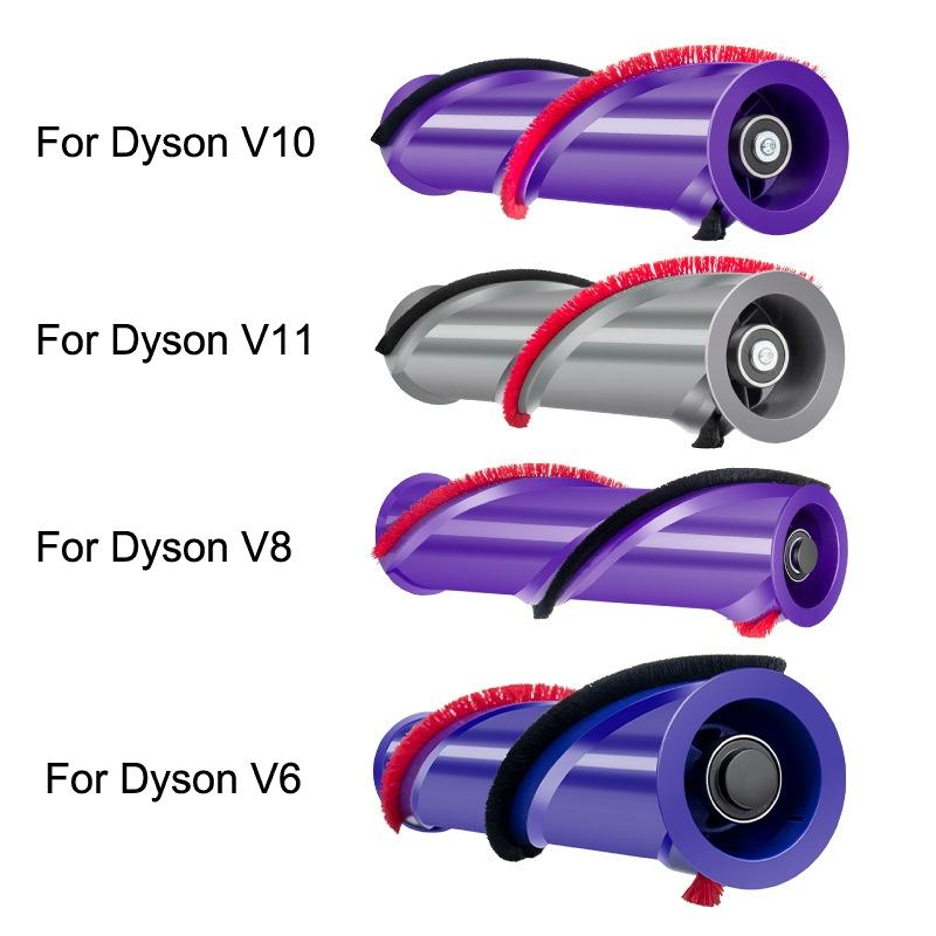 Dyson Compatible Direct Drive Roller Brush Head High Torque Vacuum Cleaner Attachment 3