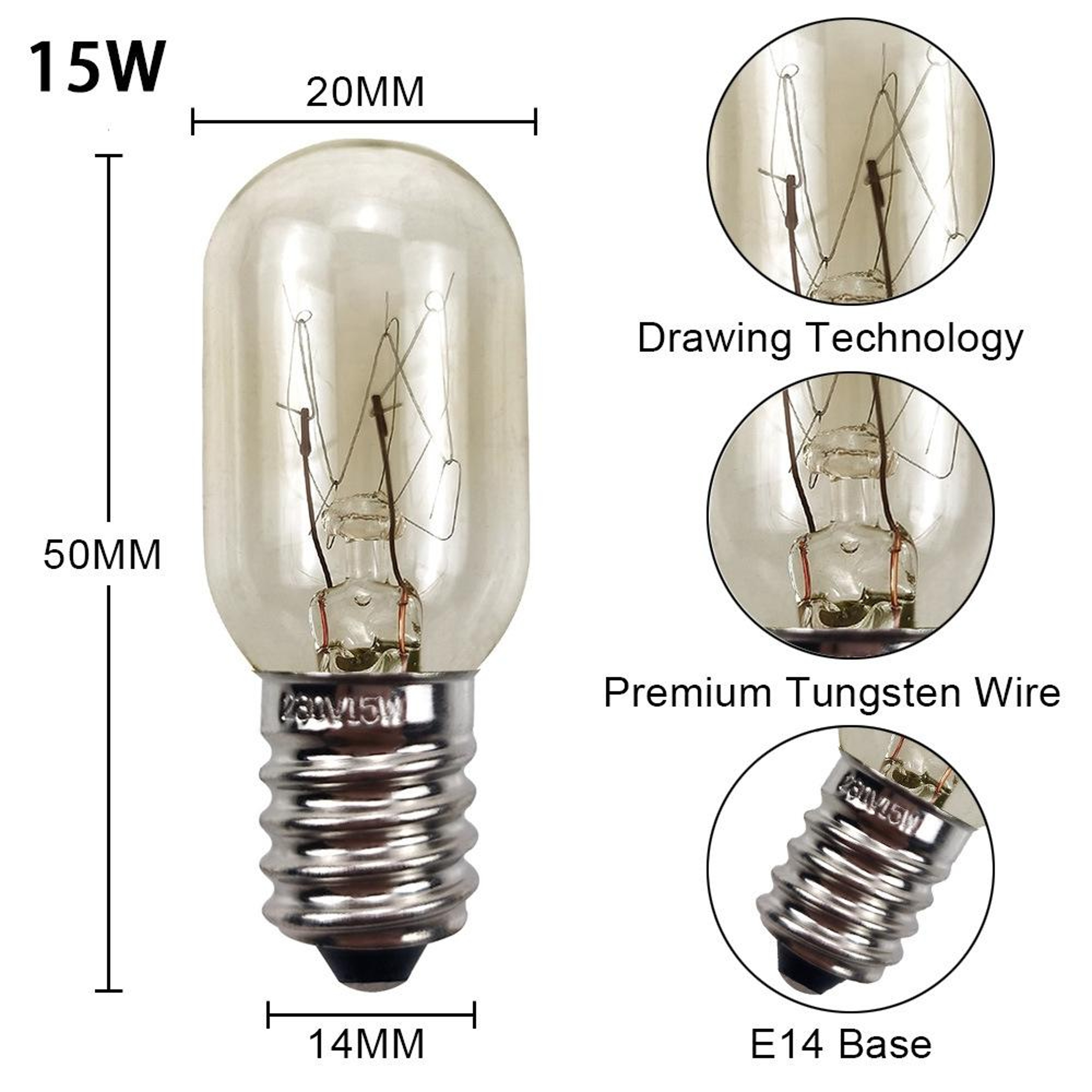 Screw Light Refrigerator Light Bulb Microwave Oven Sewing Machine Machine Bulb – view 3