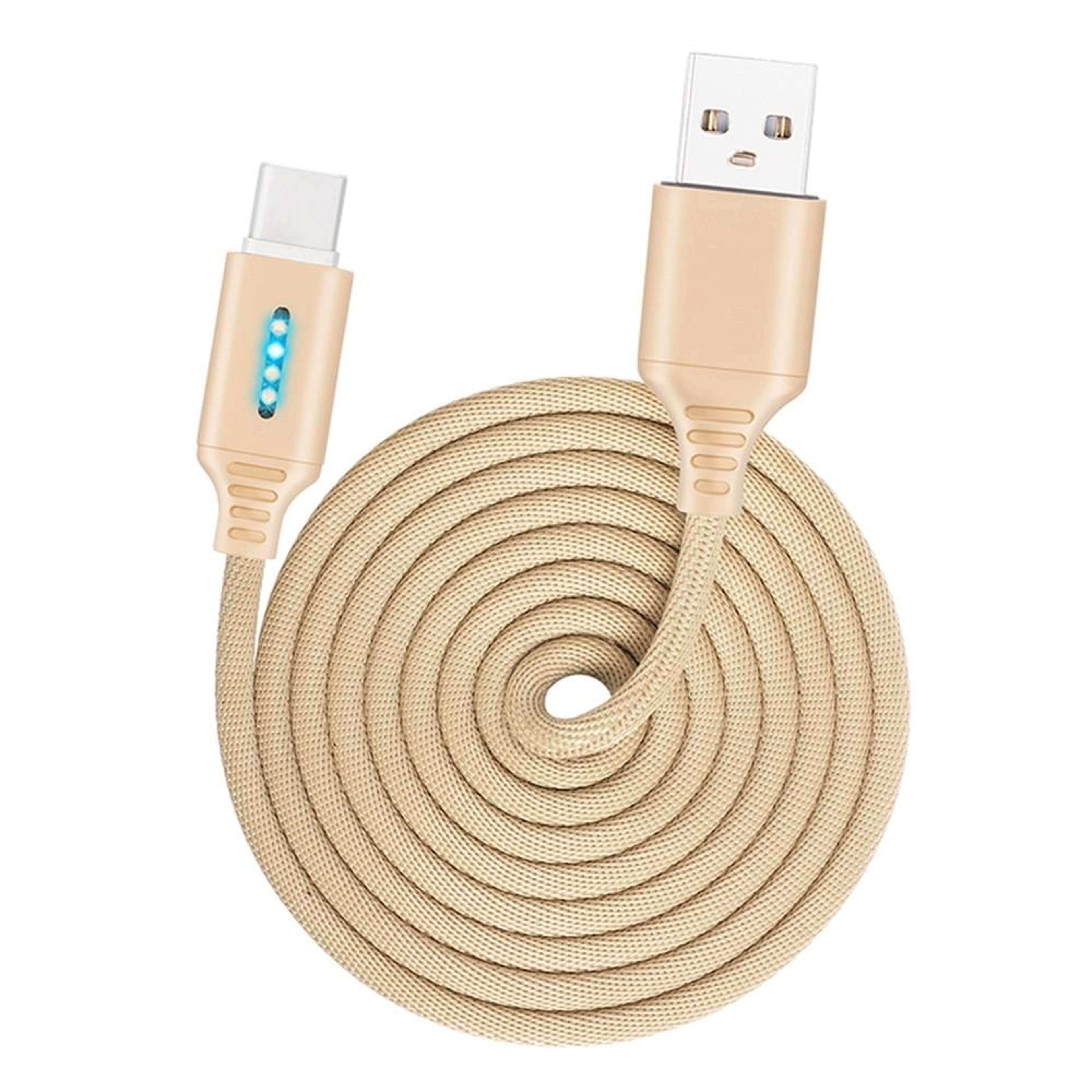 Smart LED Micro USB Charging Cable with Auto Power Off & Zinc Alloy Design – view 8