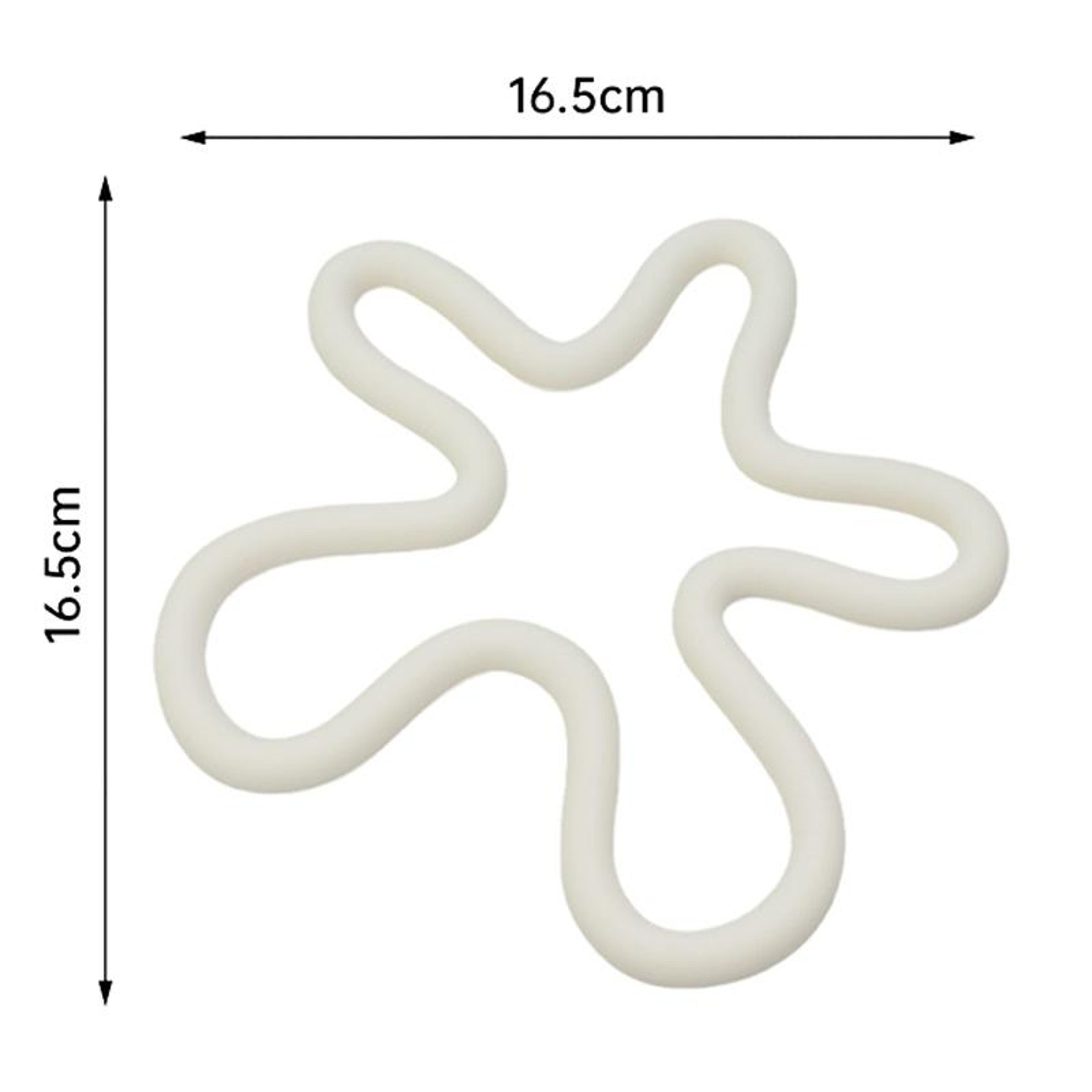 Irregular Silicone Heat Resistant Mat Non Slip Kitchen Table Protector Placemat 2