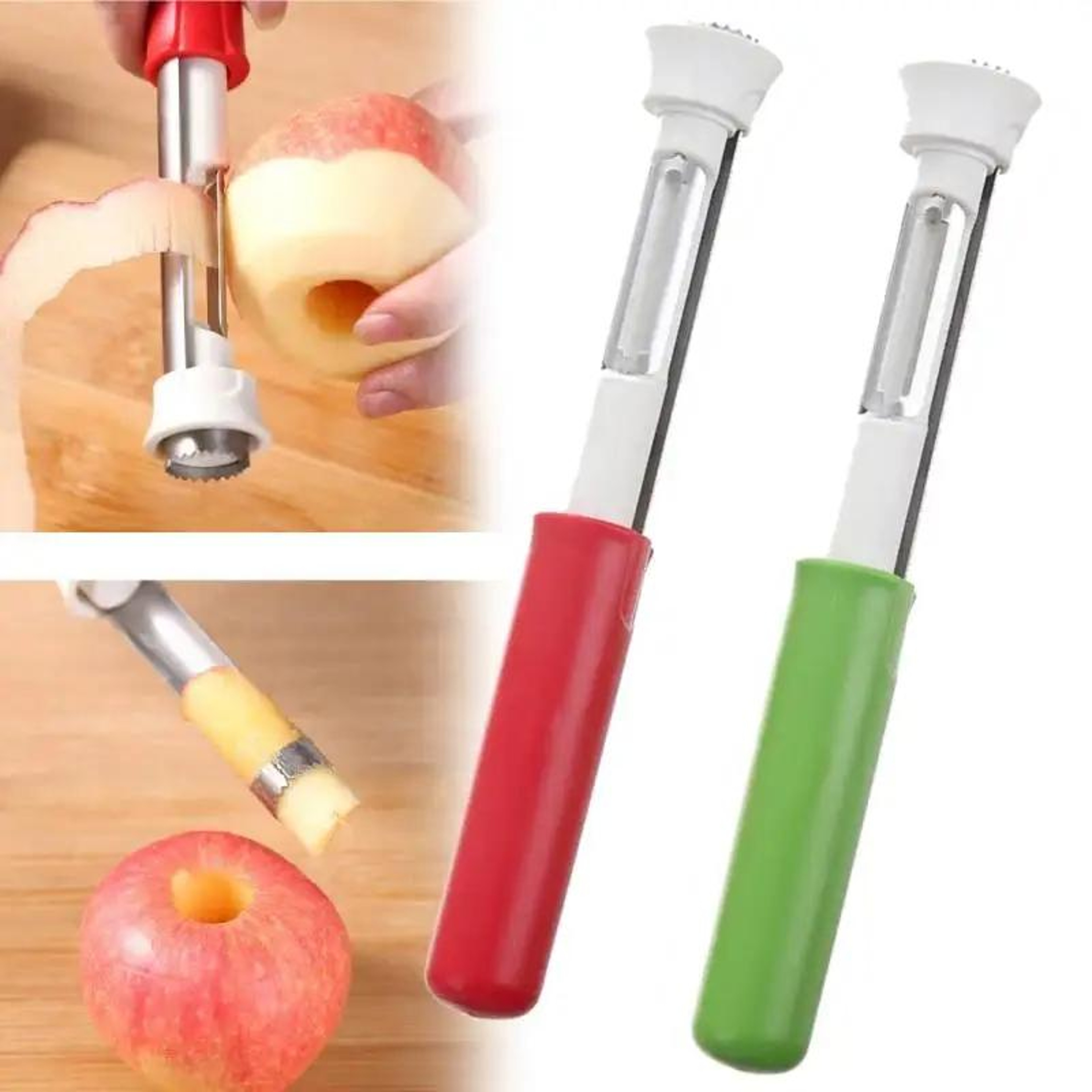 Stainless Steel Fruit Peeler  Vegetable Corer Tool 0