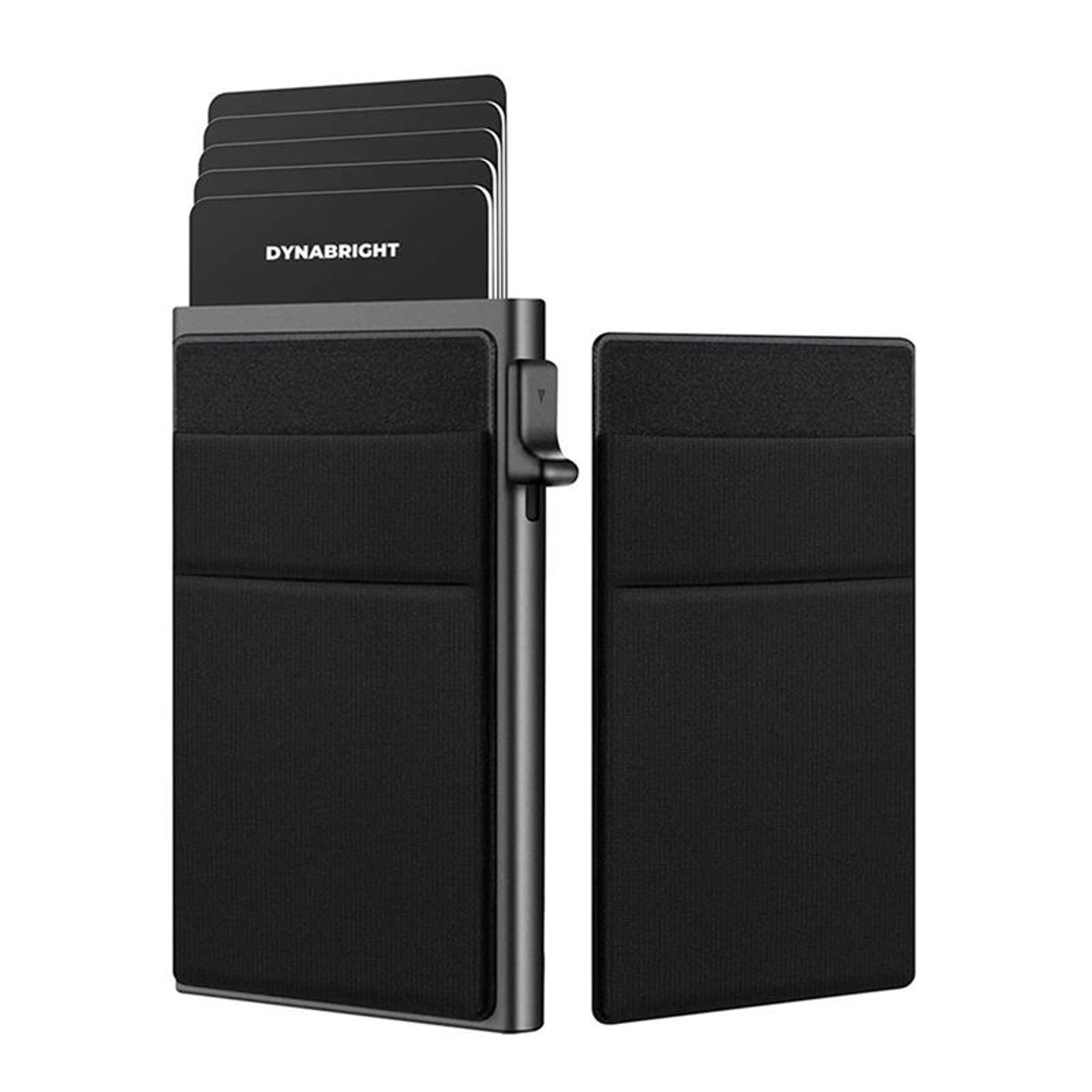 Slim RFID Blocking Metal Wallet Pop Up Card Holder For Men Minimalist Business Card Case 0