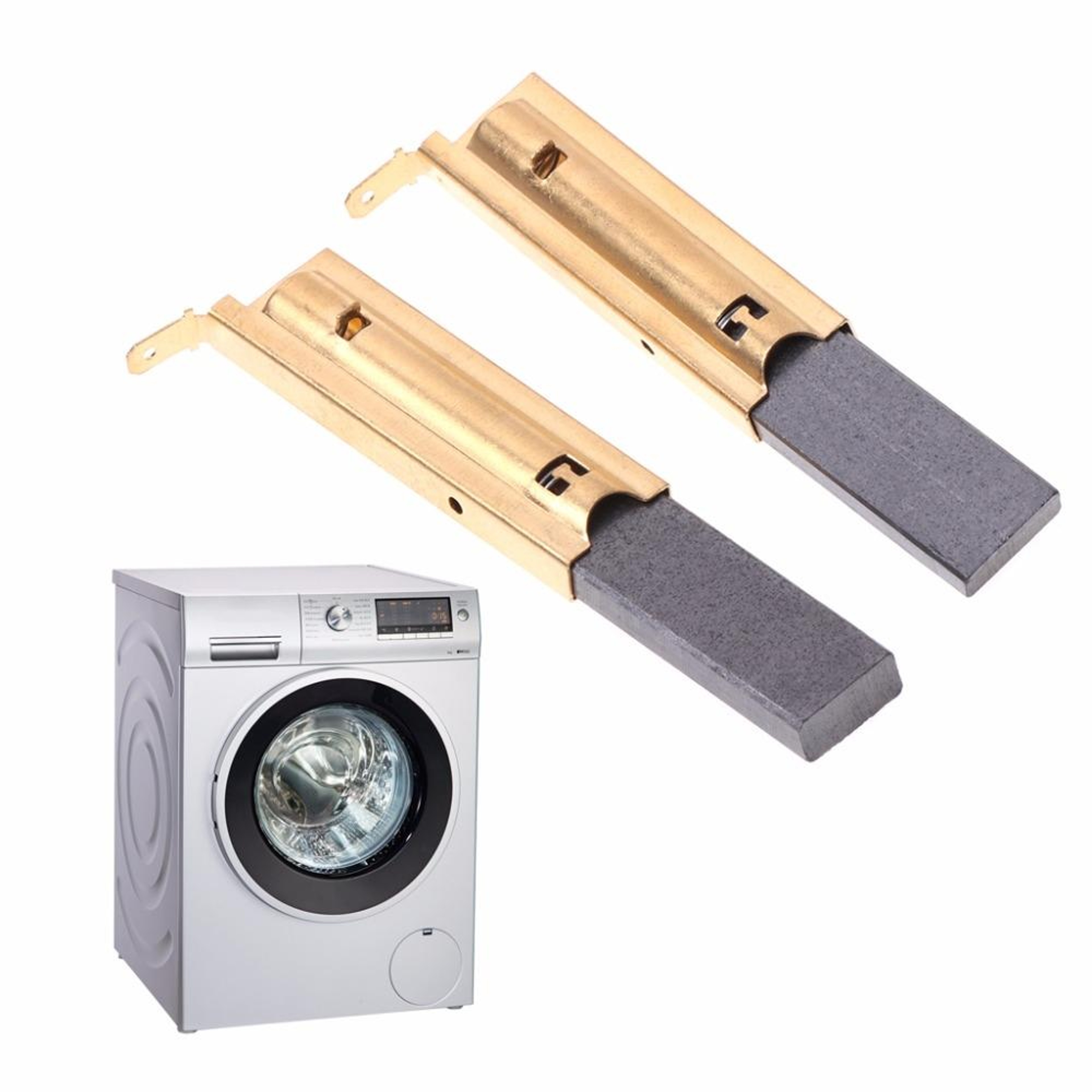 HighQuality Washing Machine Carbon Brushes For Siemens Motor Replacement Pair 0