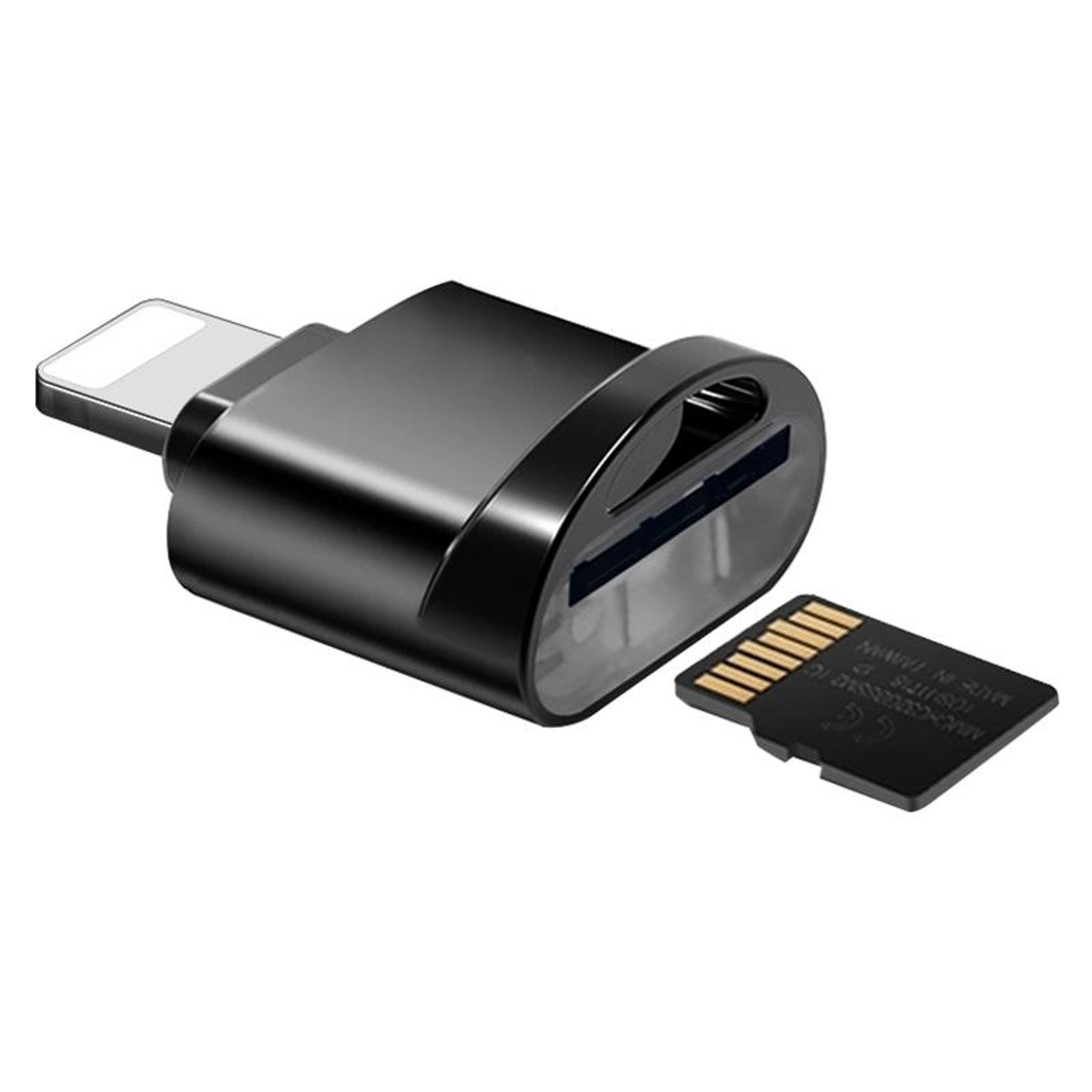 8 Pin Lightning To TF Card Reader Adapter Portable Mini Memory Card Reader 0
