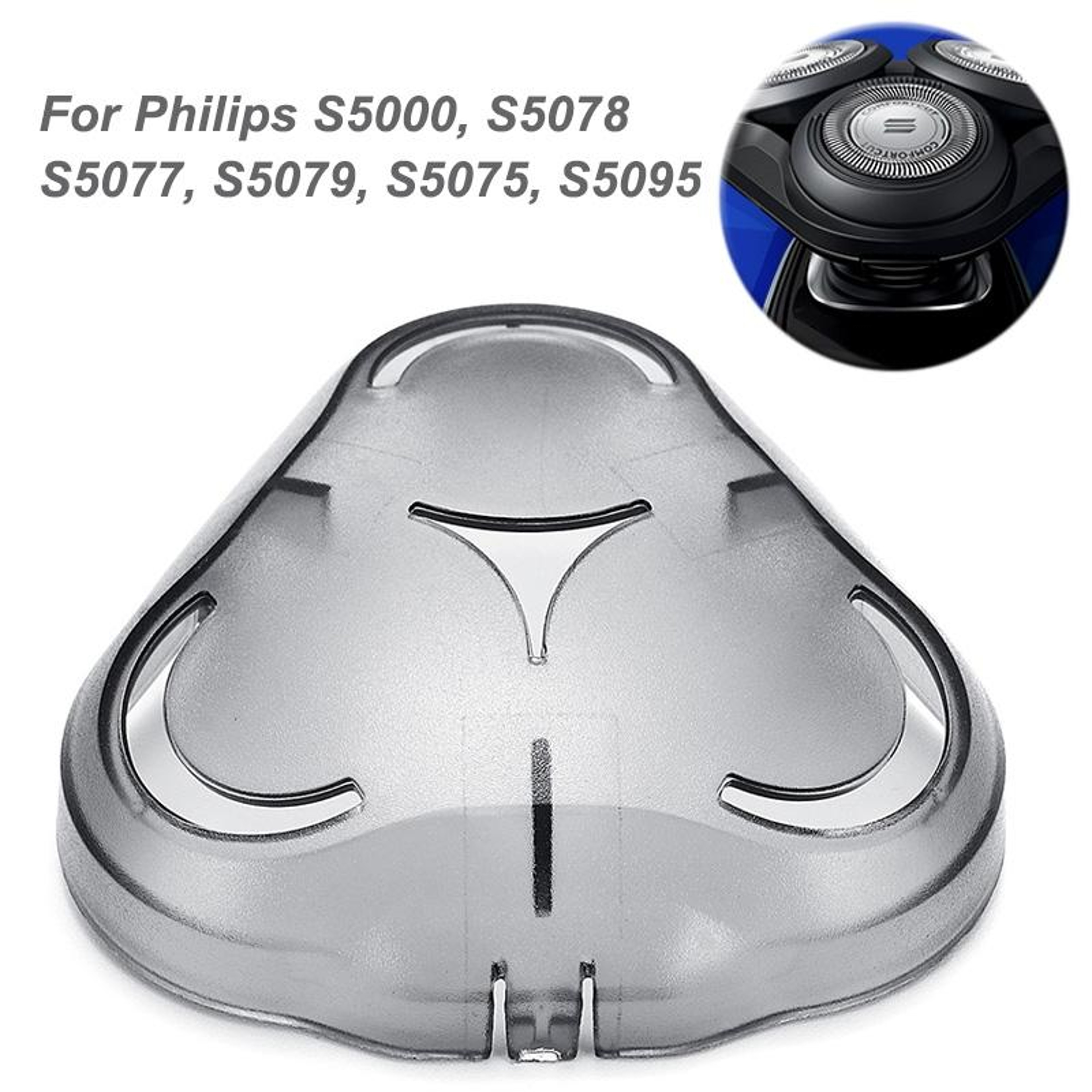 Philips Shaver Head Cover S5000 Protective Cap Electric Razor Head Protector 1
