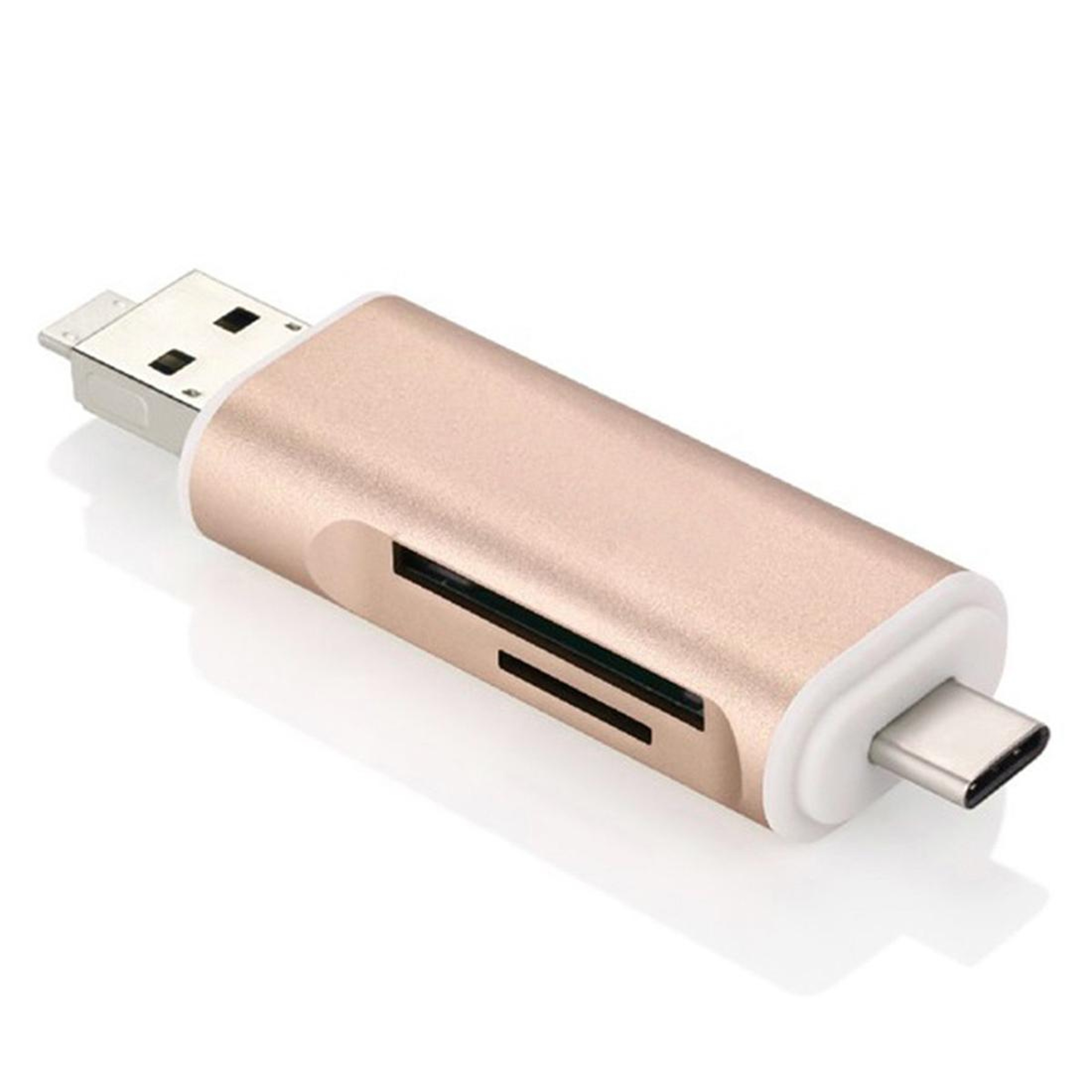 3 In 1 USB C Card Reader OTG Adapter For Micro SD TF USB Devices 4