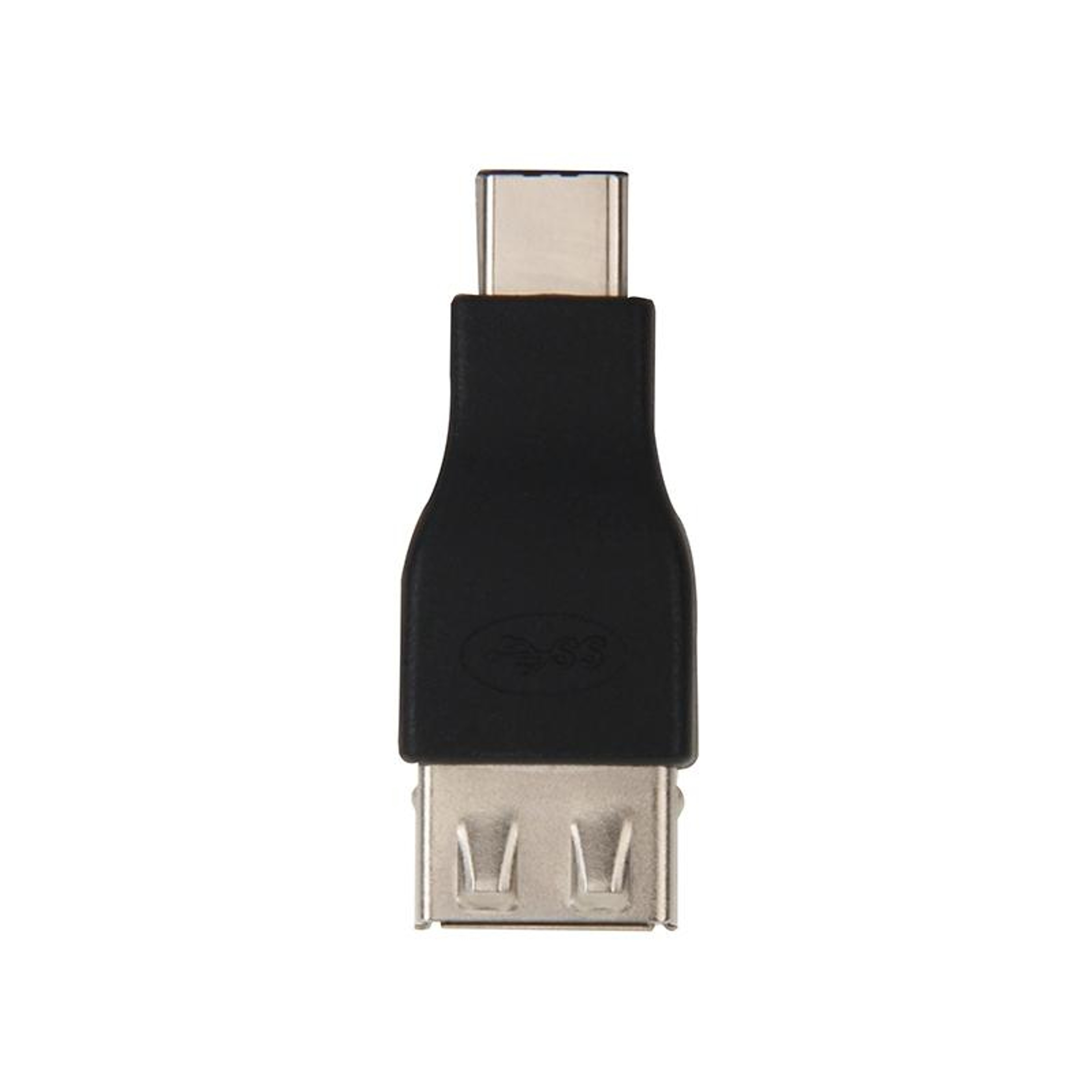 USB C To USB A Adapter Fast Data Sync Compact Converter For Laptops Phones Tablets 0