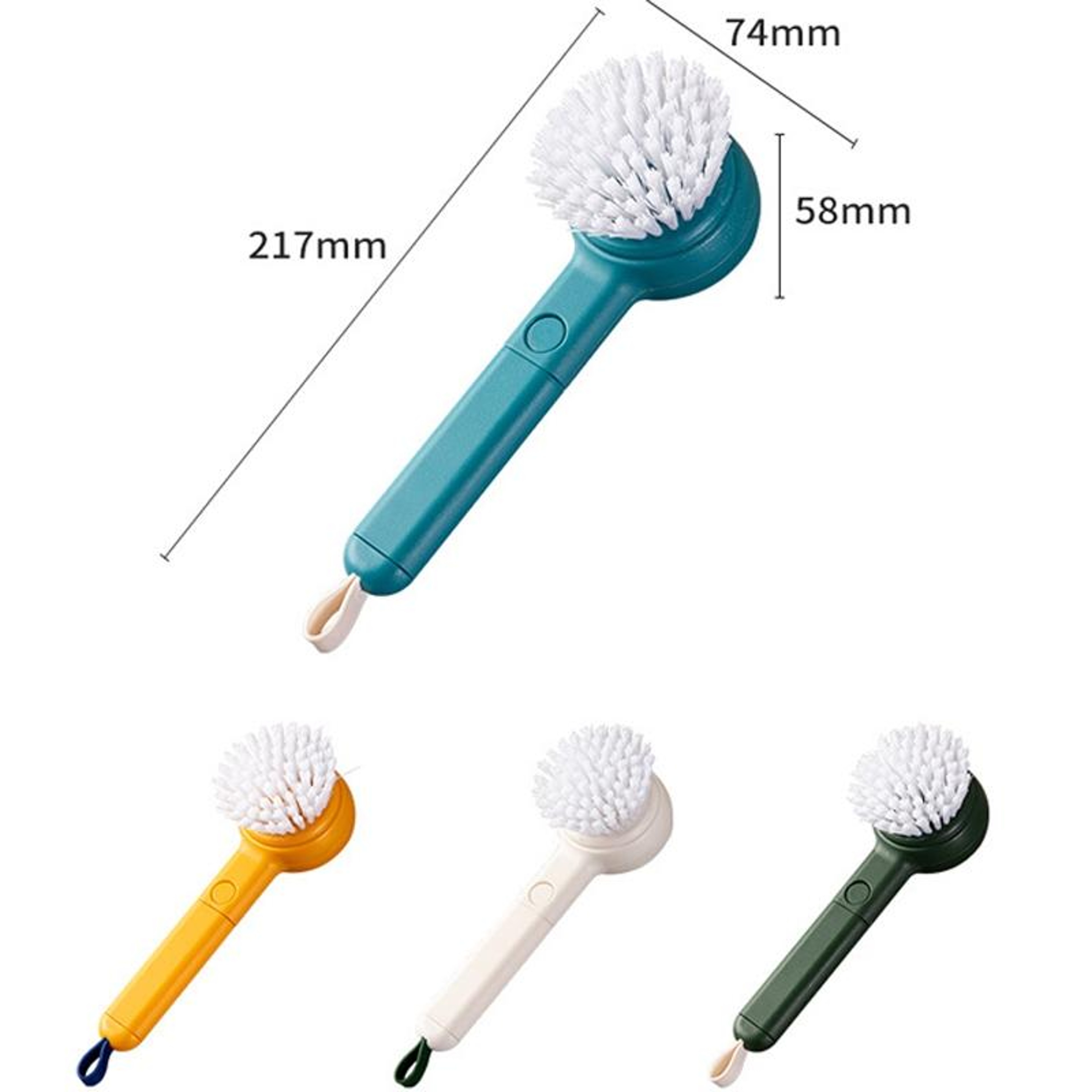 Multifunctional Fruit and Vegetable Cleaning Brush  Produce Scrubber & Peeler Tool – view 2
