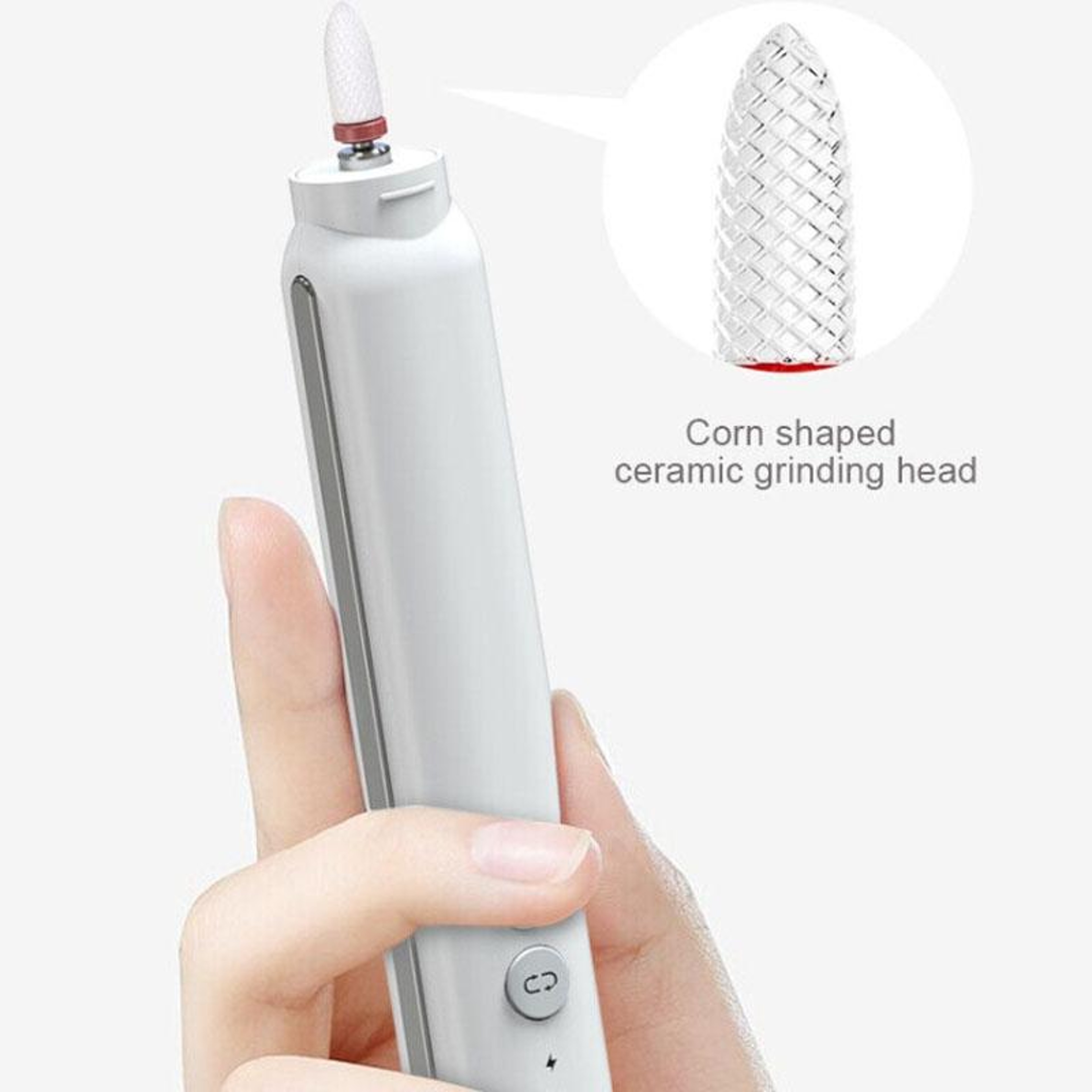Rechargeable Nail Drill Machine With LED Light Professional Nail Drill Set For Home And Salon Use 5