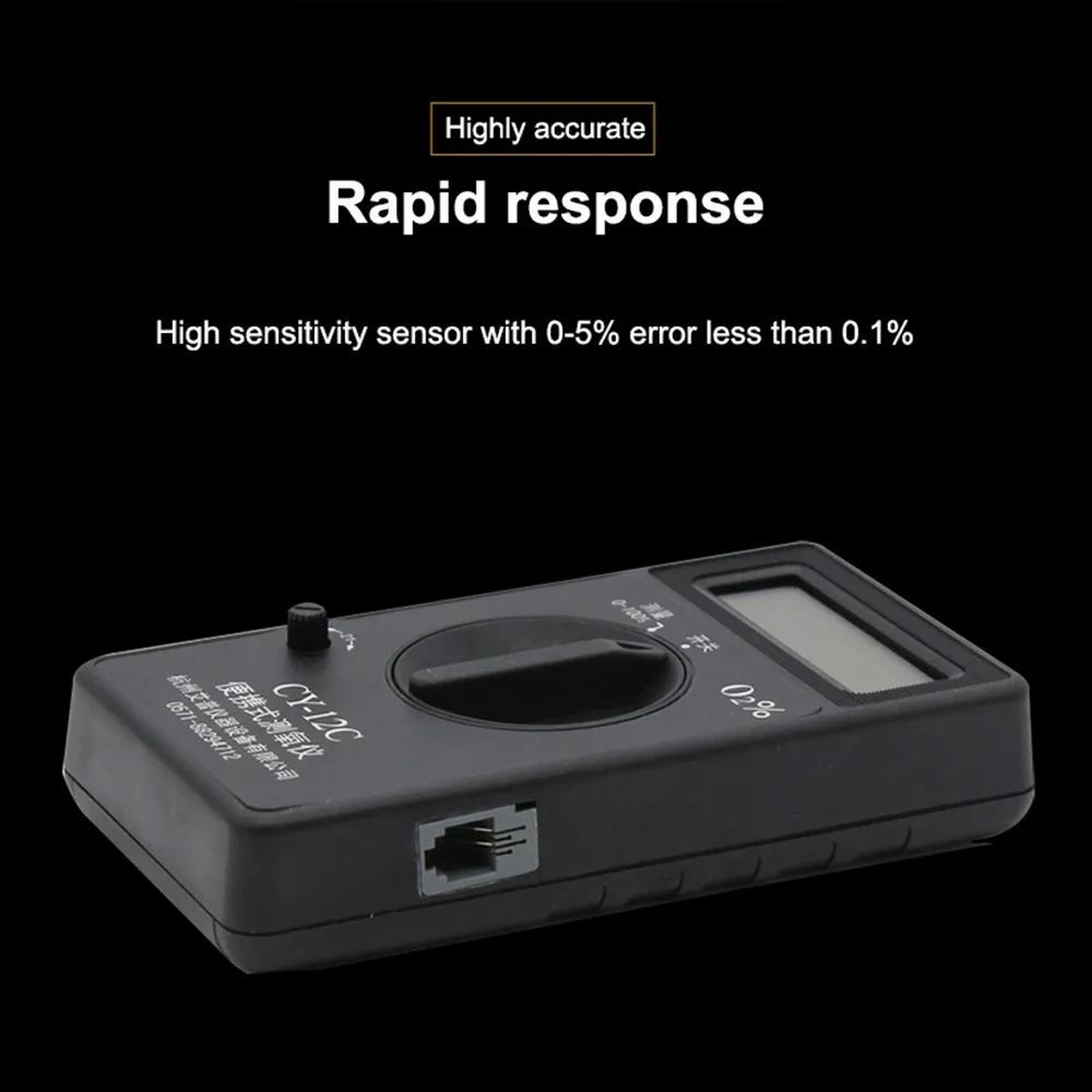 Portable Oxygen Analyzer Handheld Oxygen Measurement Device Oxygen Concentration Meter 4