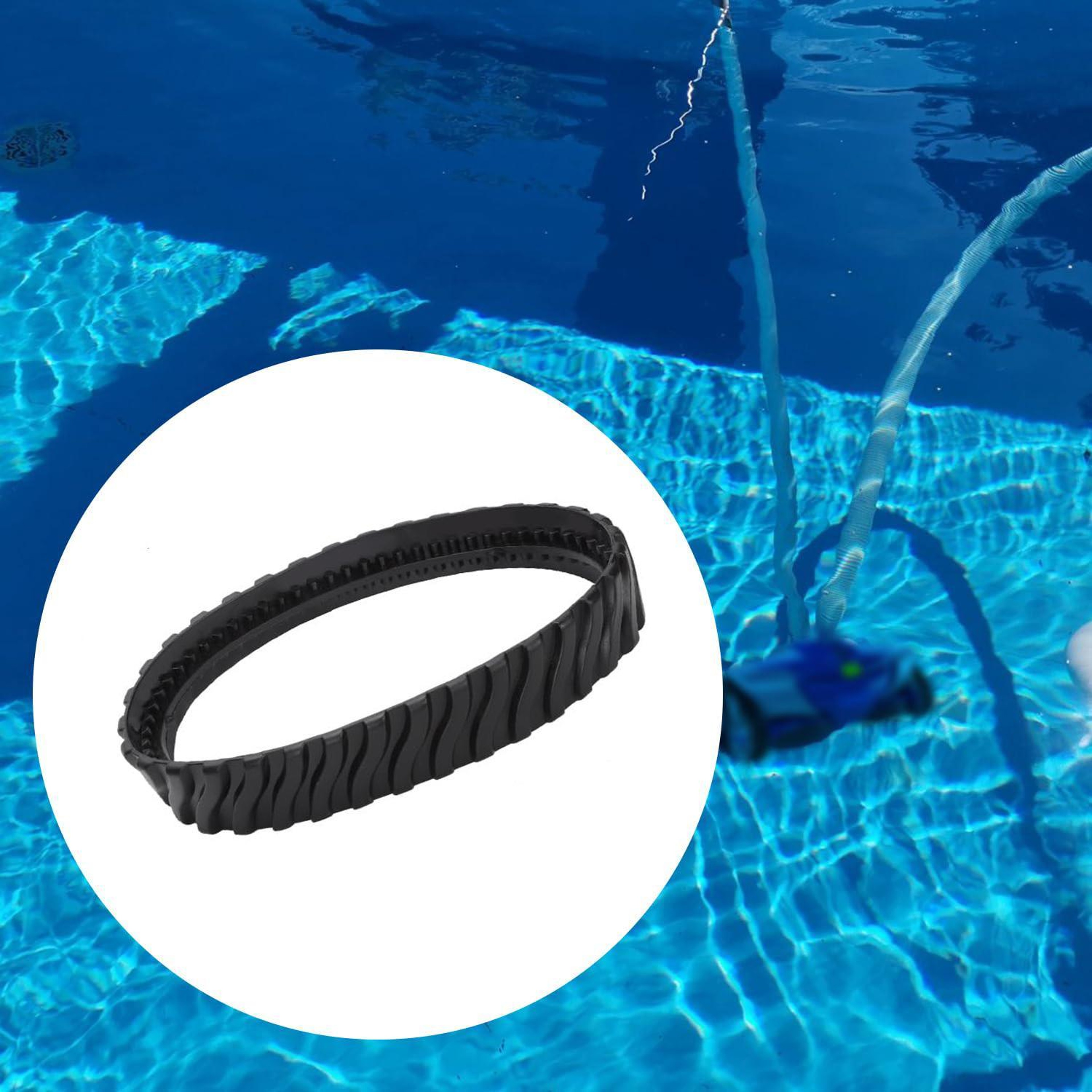Zodiac Pool Cleaner Tire Replacement Track Durable Rubber Wheels 7