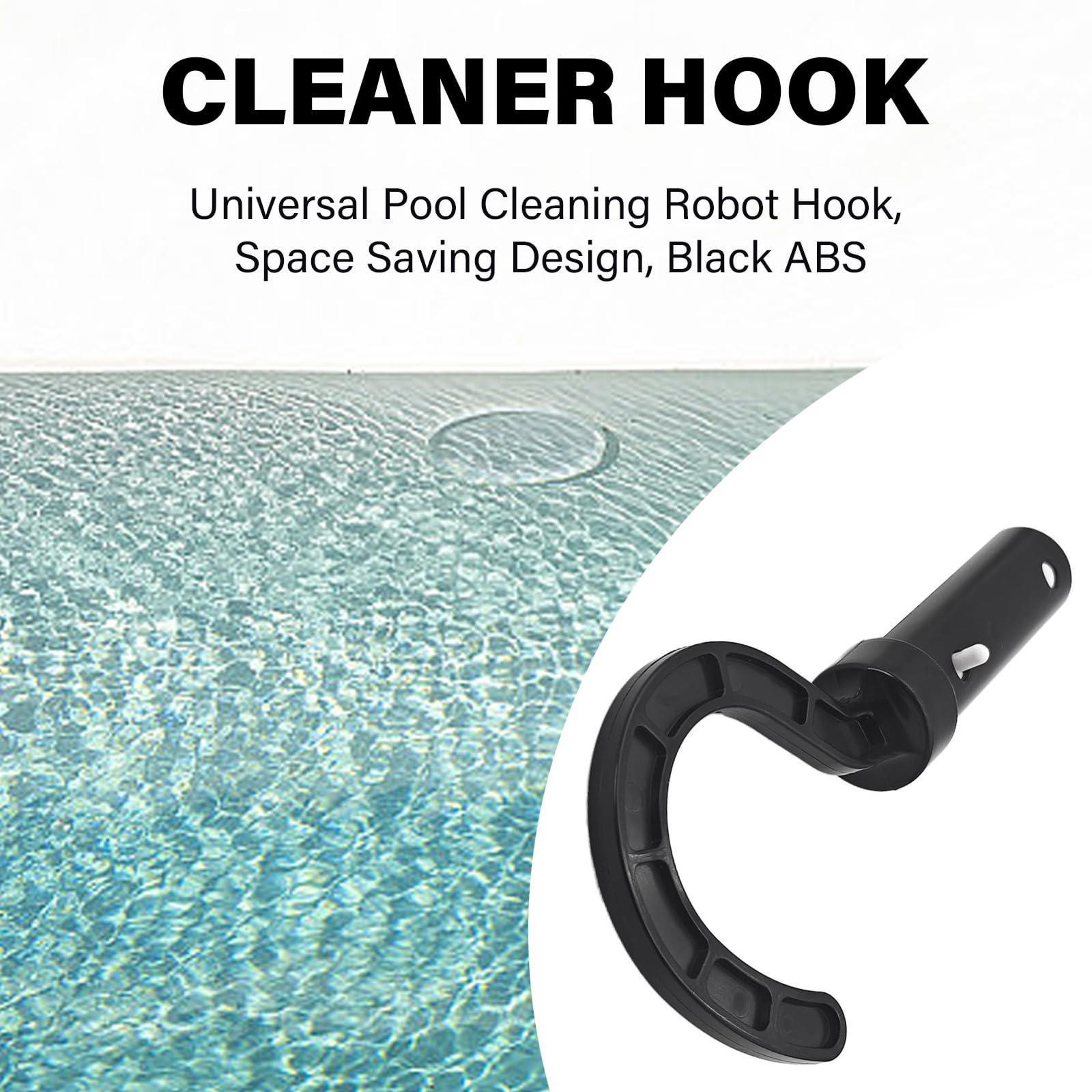 Universal Pool Robot Hook For Telescopic Poles Safe  Easy Cleaner Retrieval Tool 1