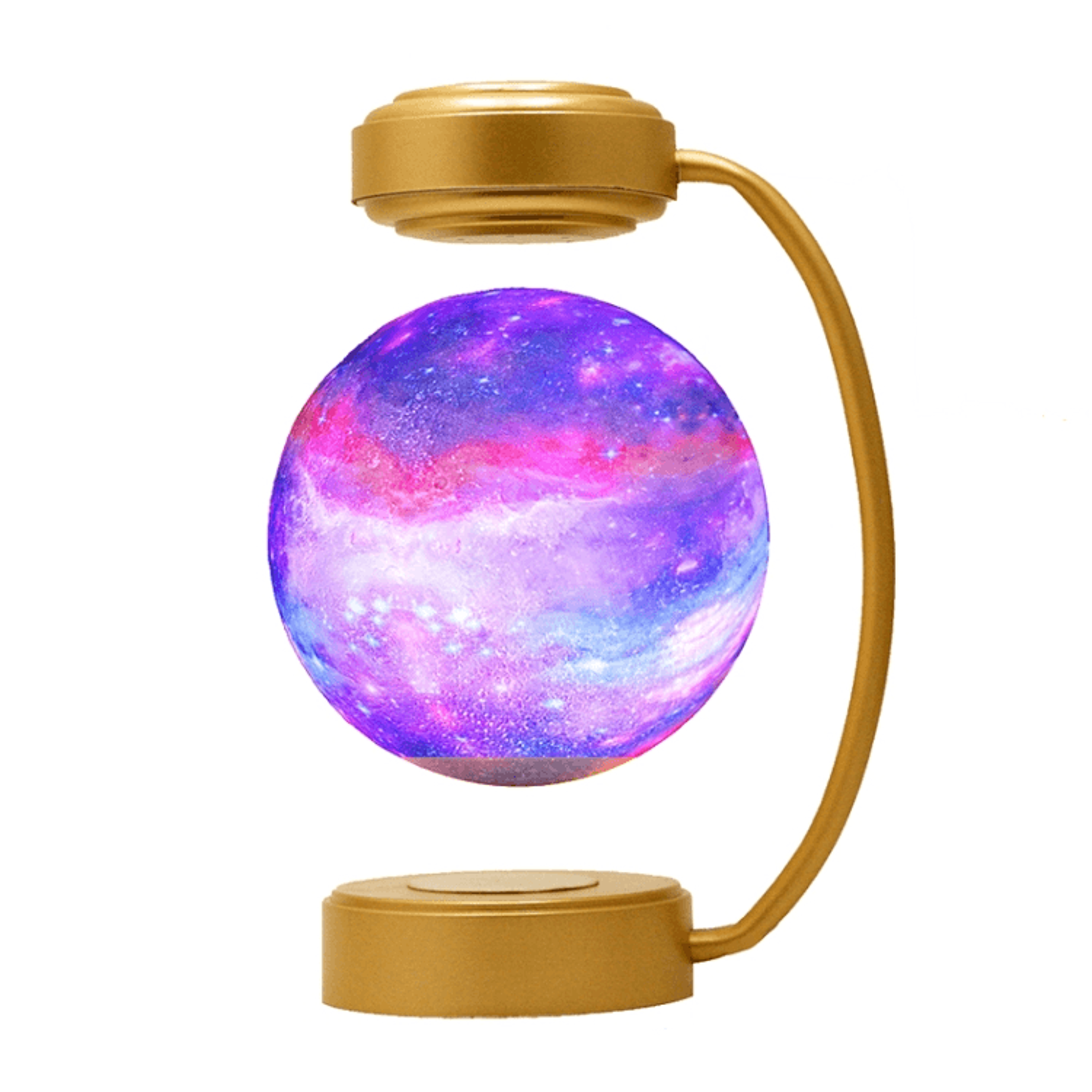 Magnetic Levitation Speaker Floating Bluetooth Speaker With Ambient Light Decor 7