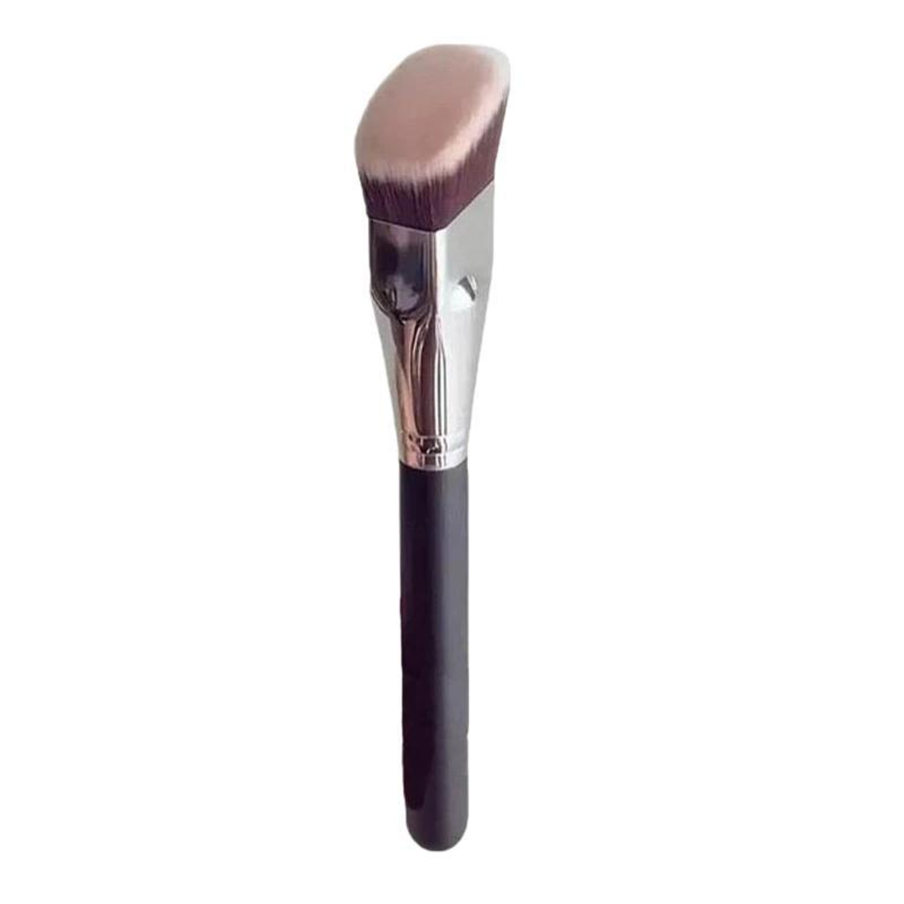 Pro Angled Flat Foundation Brush For Flawless Contour  Blush Application 1