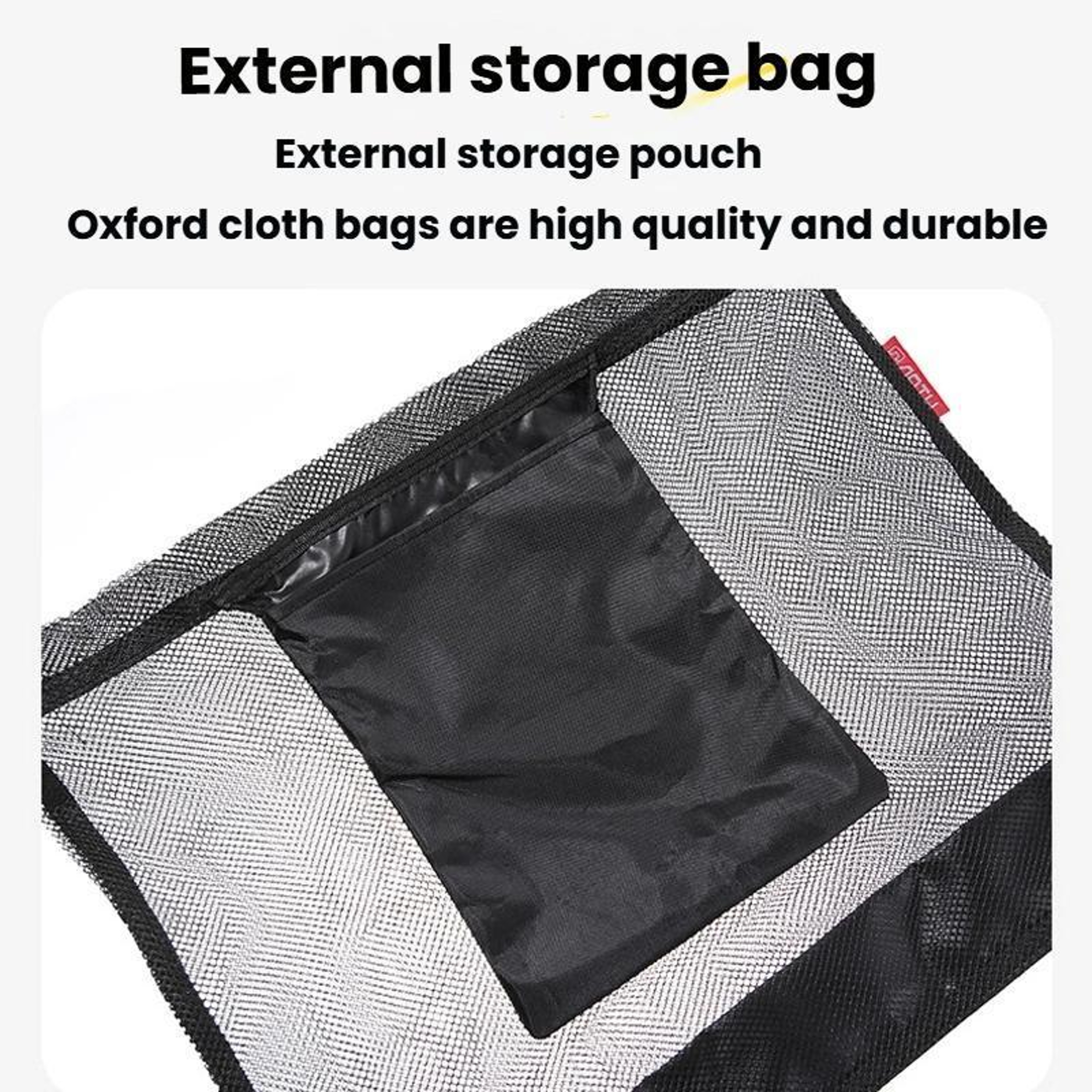 Large Capacity Mesh Beach Bag Foldable Camping Storage Tote 4