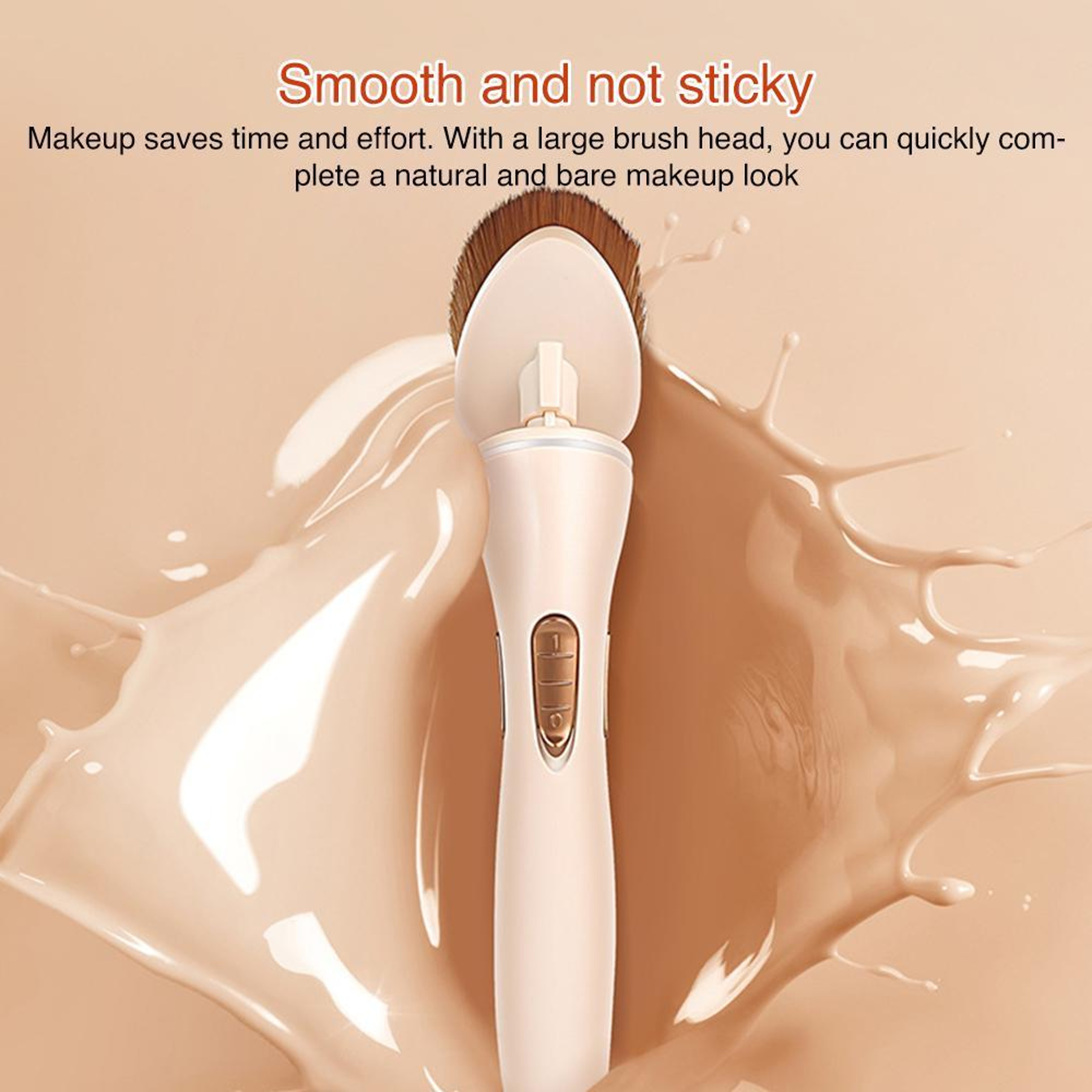 Electric Foundation Brush Flawless Finish Makeup Applicator – view 4
