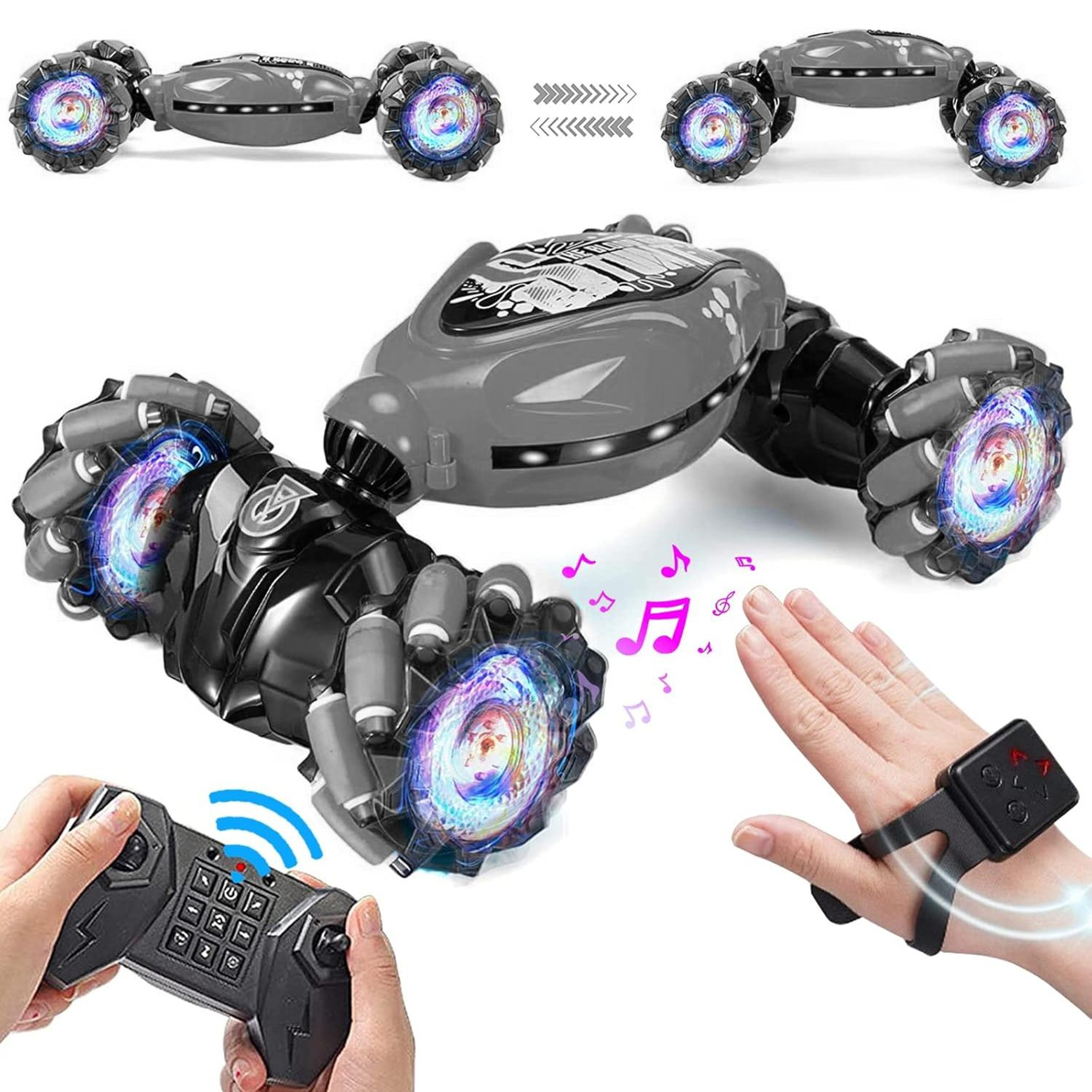 Gesture Sensing RC Stunt Car All Terrain Remote Control Gesture Control Toy Car – view 1
