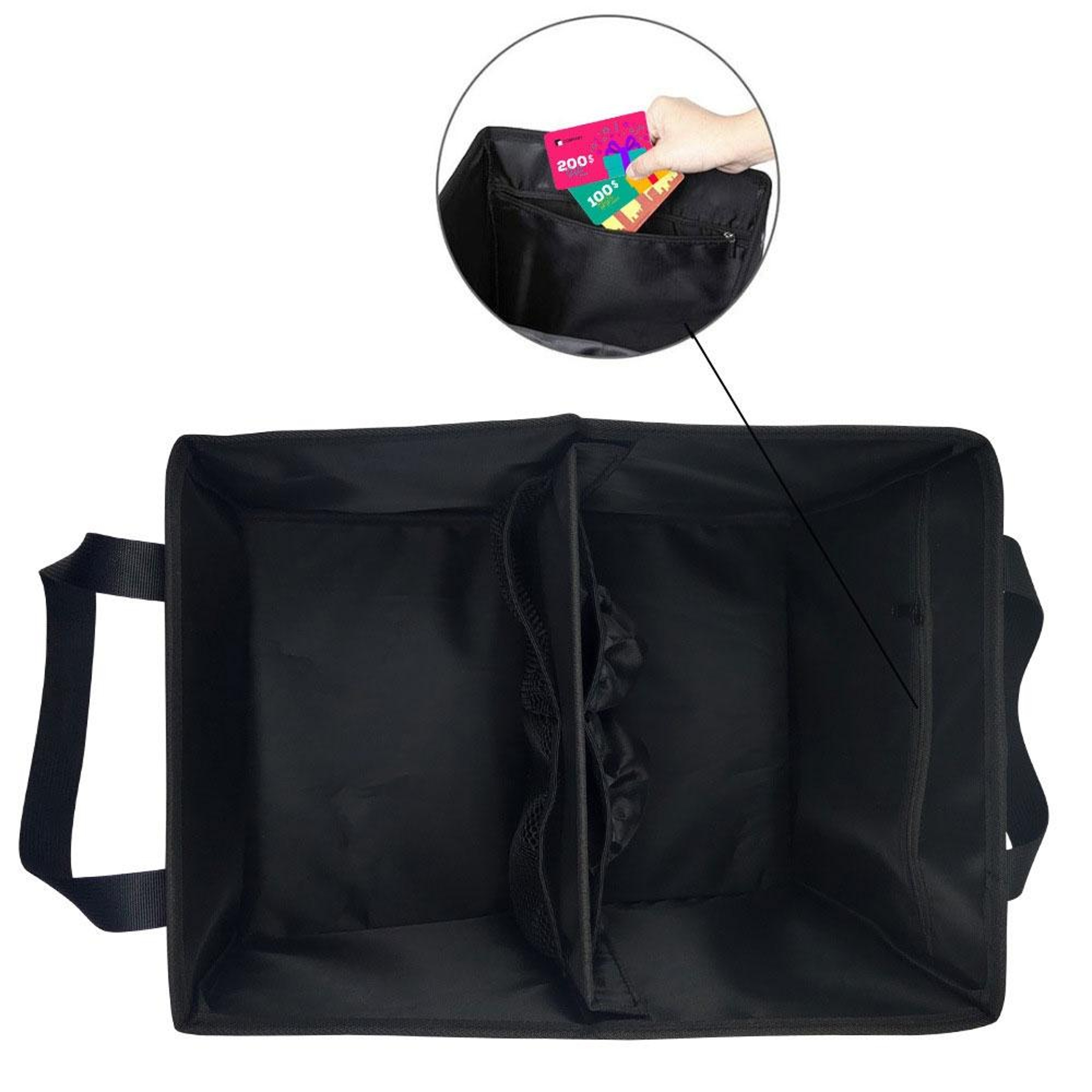 Foldable Oxford Cloth Car Trunk Storage Box Large Capacity Car Organizer for Vehicle & Home Use – view 4