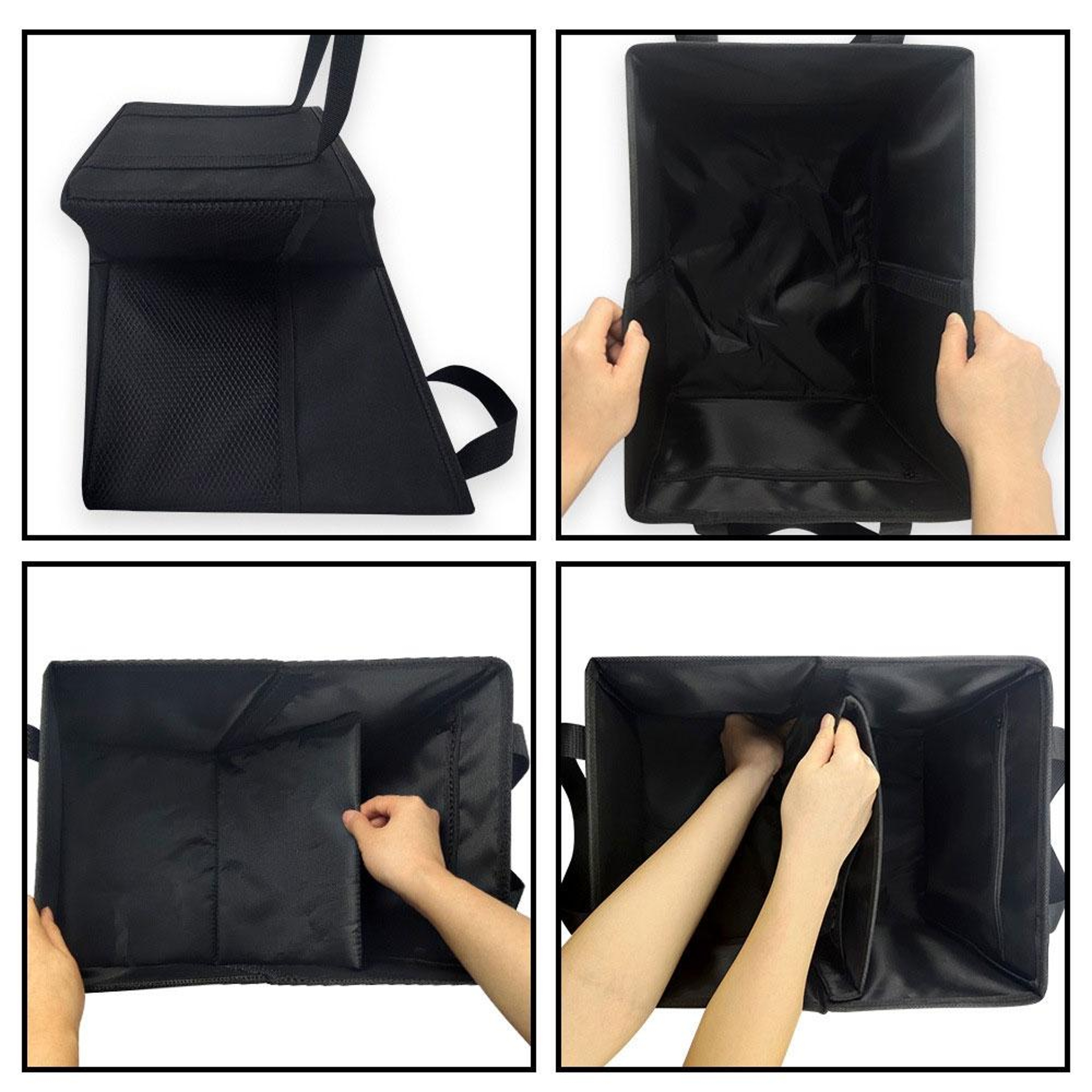 Foldable Oxford Cloth Car Trunk Storage Box Large Capacity Car Organizer for Vehicle & Home Use – view 6