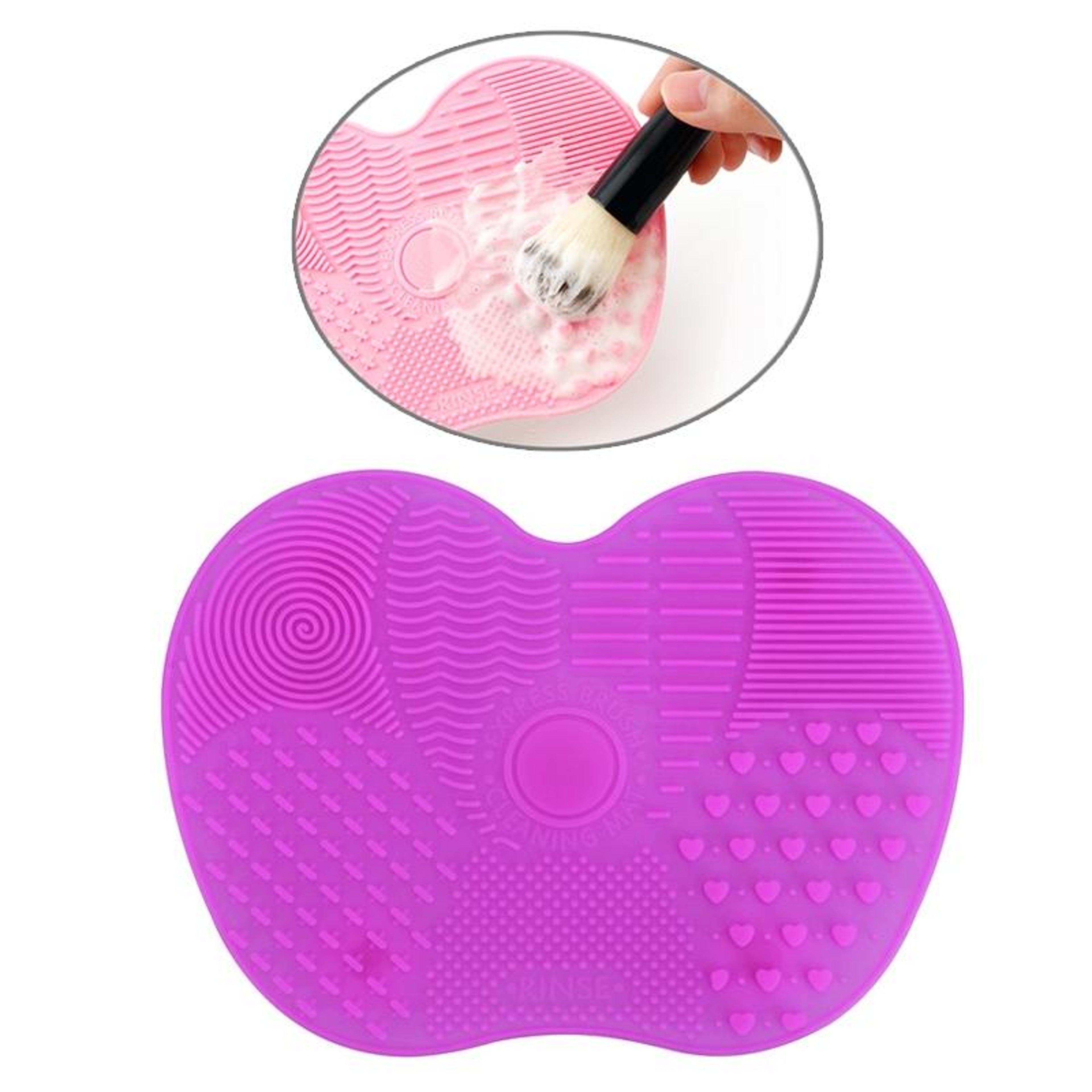 Silicone Makeup Brush Cleaner Mat Pad for Deep Cleaning Brushes – view 10