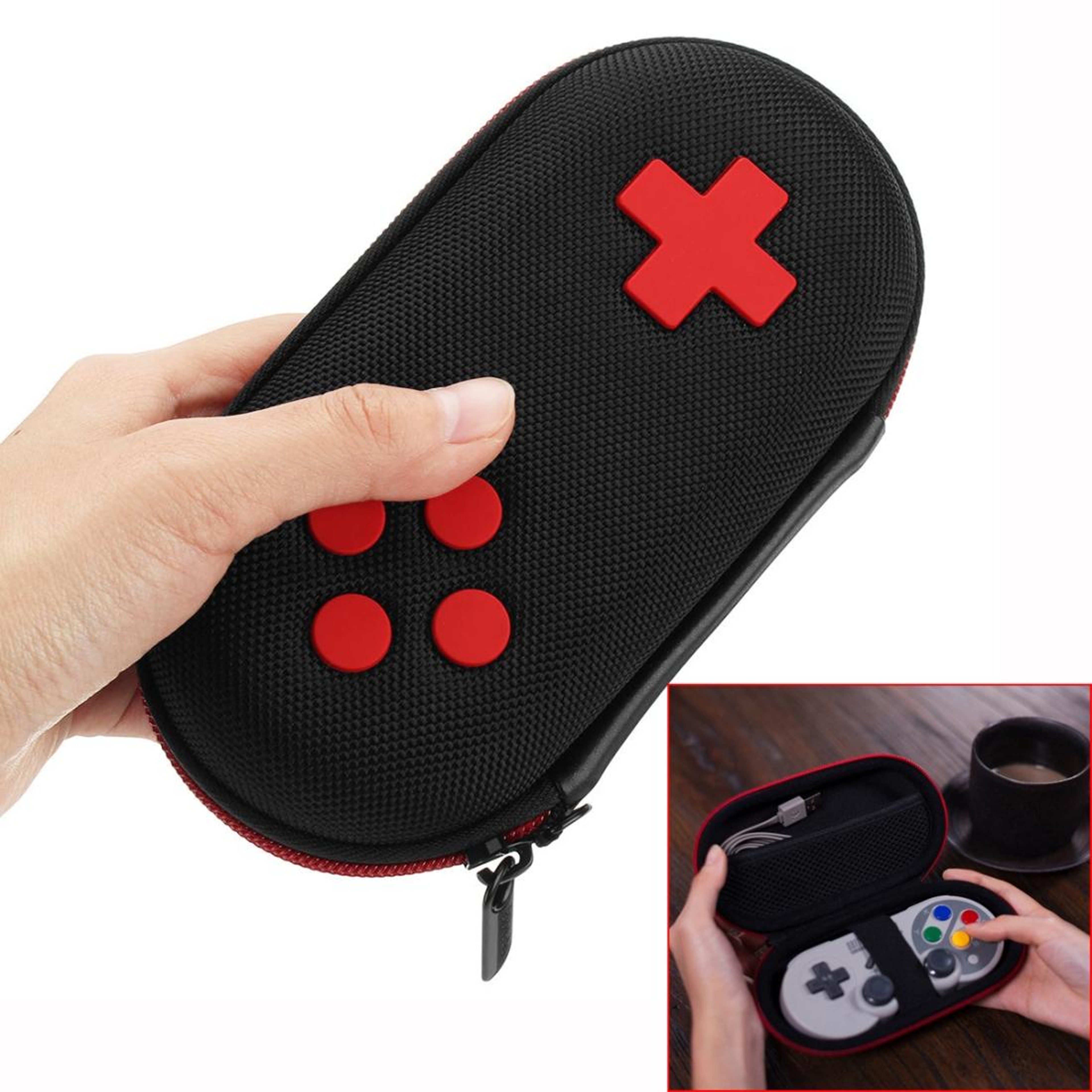 EVA Protection Case for 8Bitdo Gamepad Waterproof Travel Storage Box – view 1