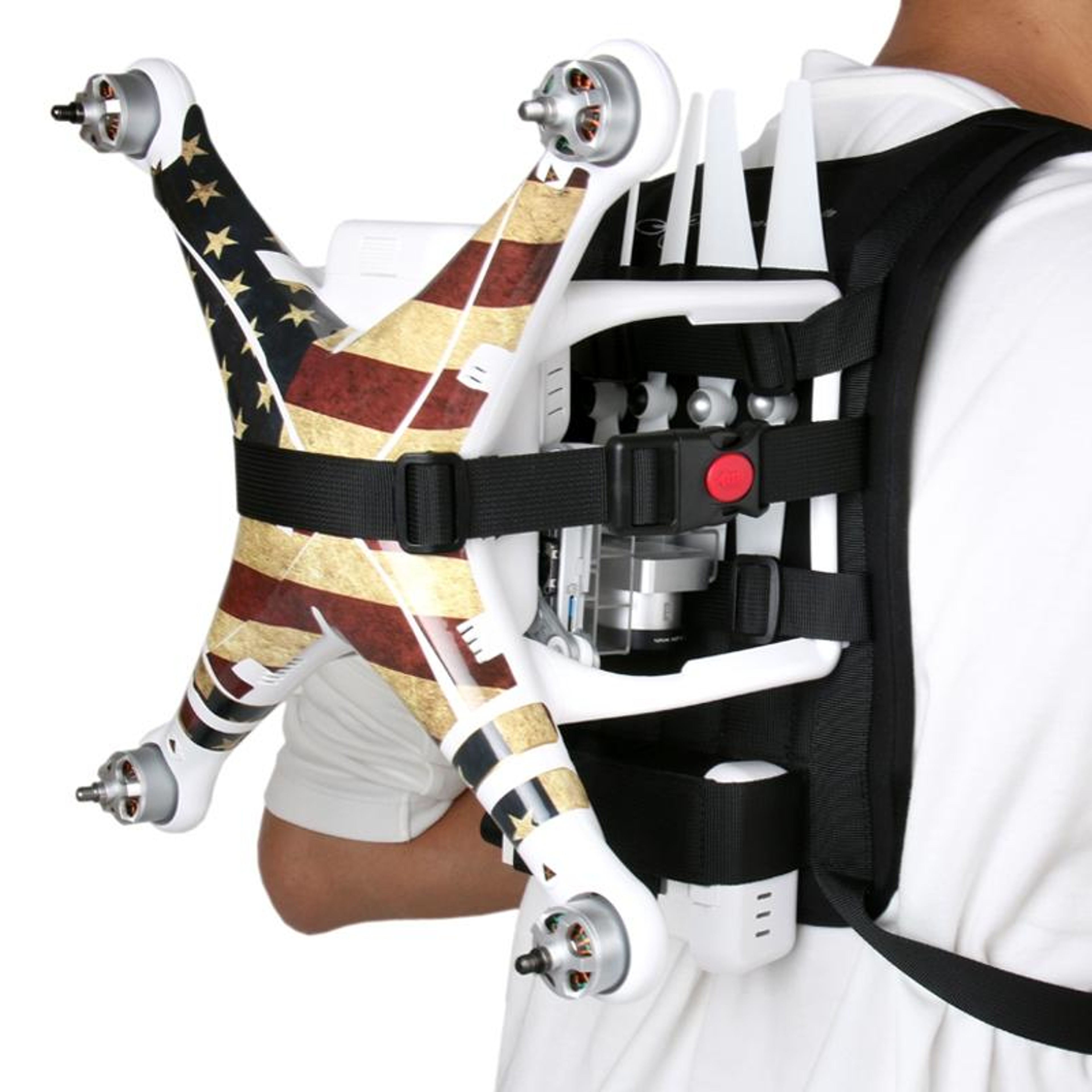 DJI Phantom Drone Shoulder Backpack Carry Case with Strap Belt for Phantom – view 5