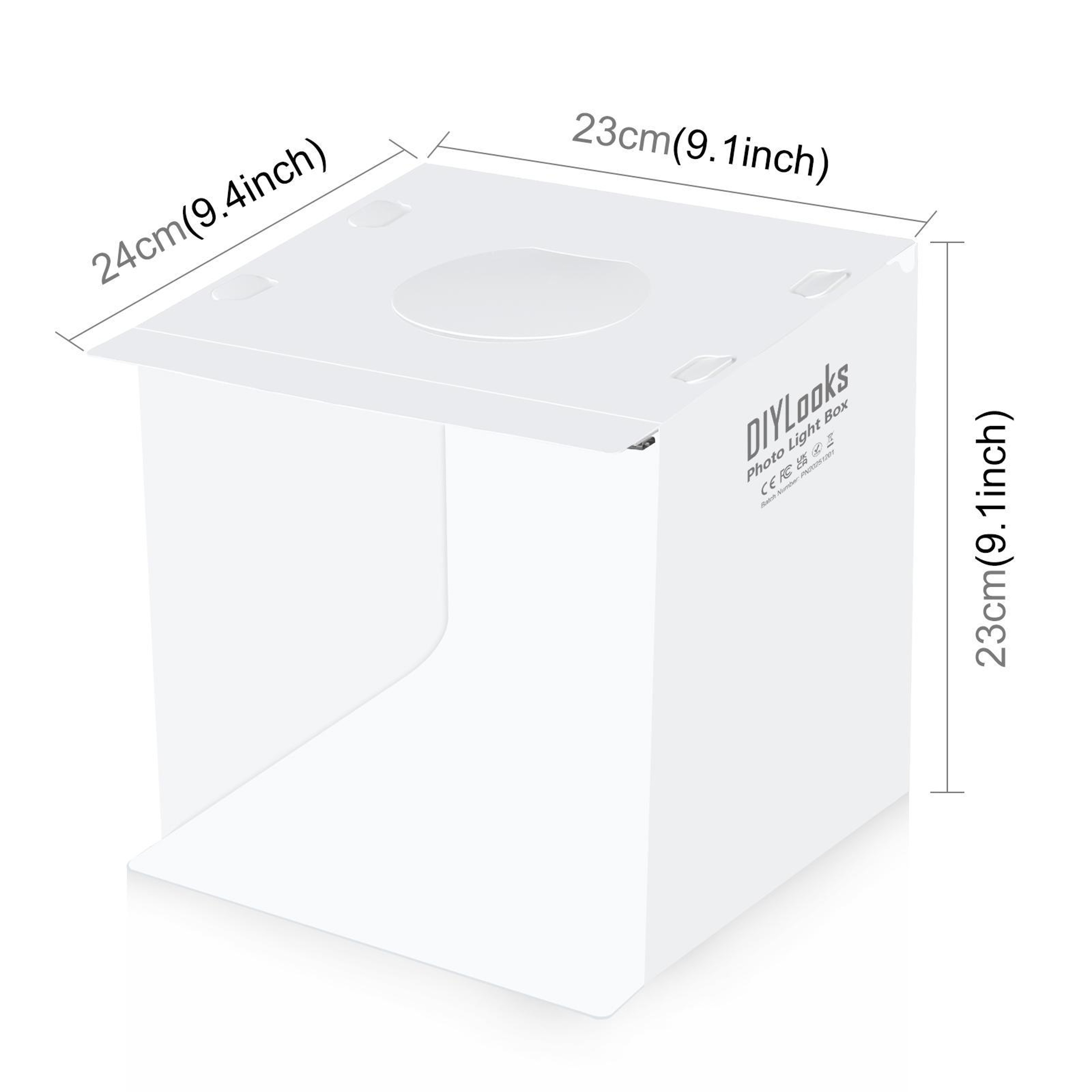 Portable LED Photo Light Box Studio Tent Kit  with Dual LED Panels and Backdrops for Product Photography – view 3