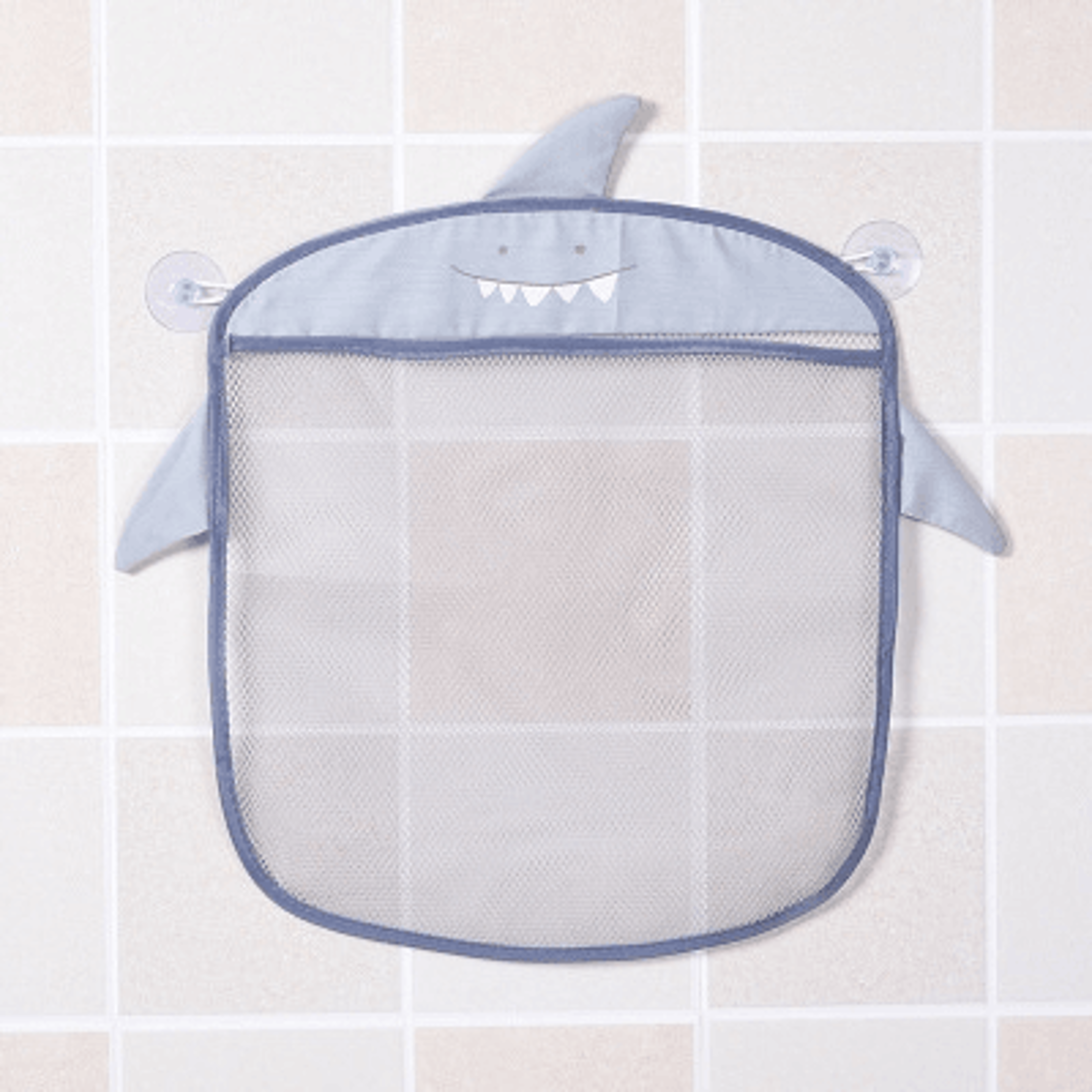 Cartoon Mesh Bath Toy Organizer With Suction Cup Wall Storage Bag 4