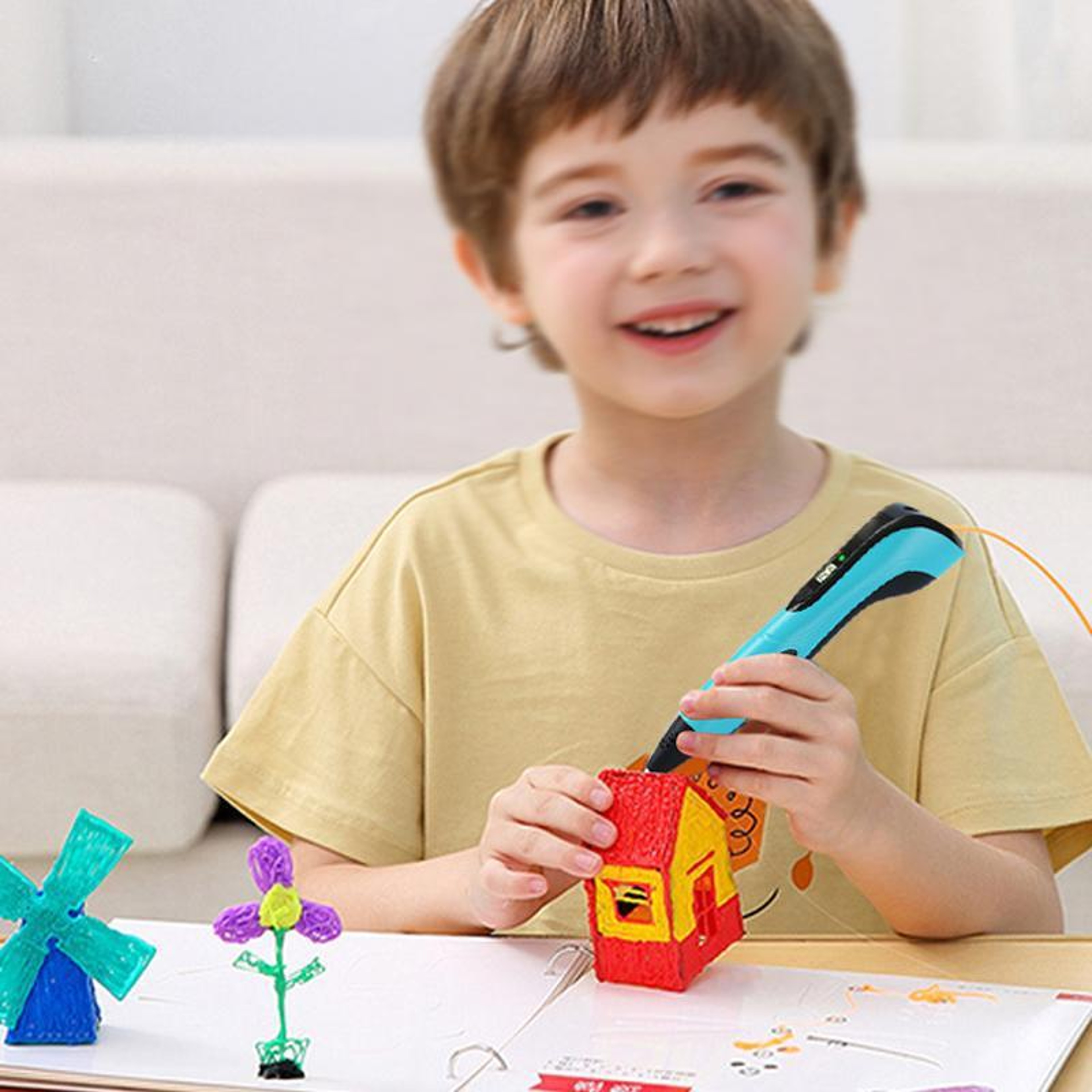 Printing Pen, DIY Drawing & Stereoscopic Doodle Pen, Type-C Fast Heating Creative Tool – view 2