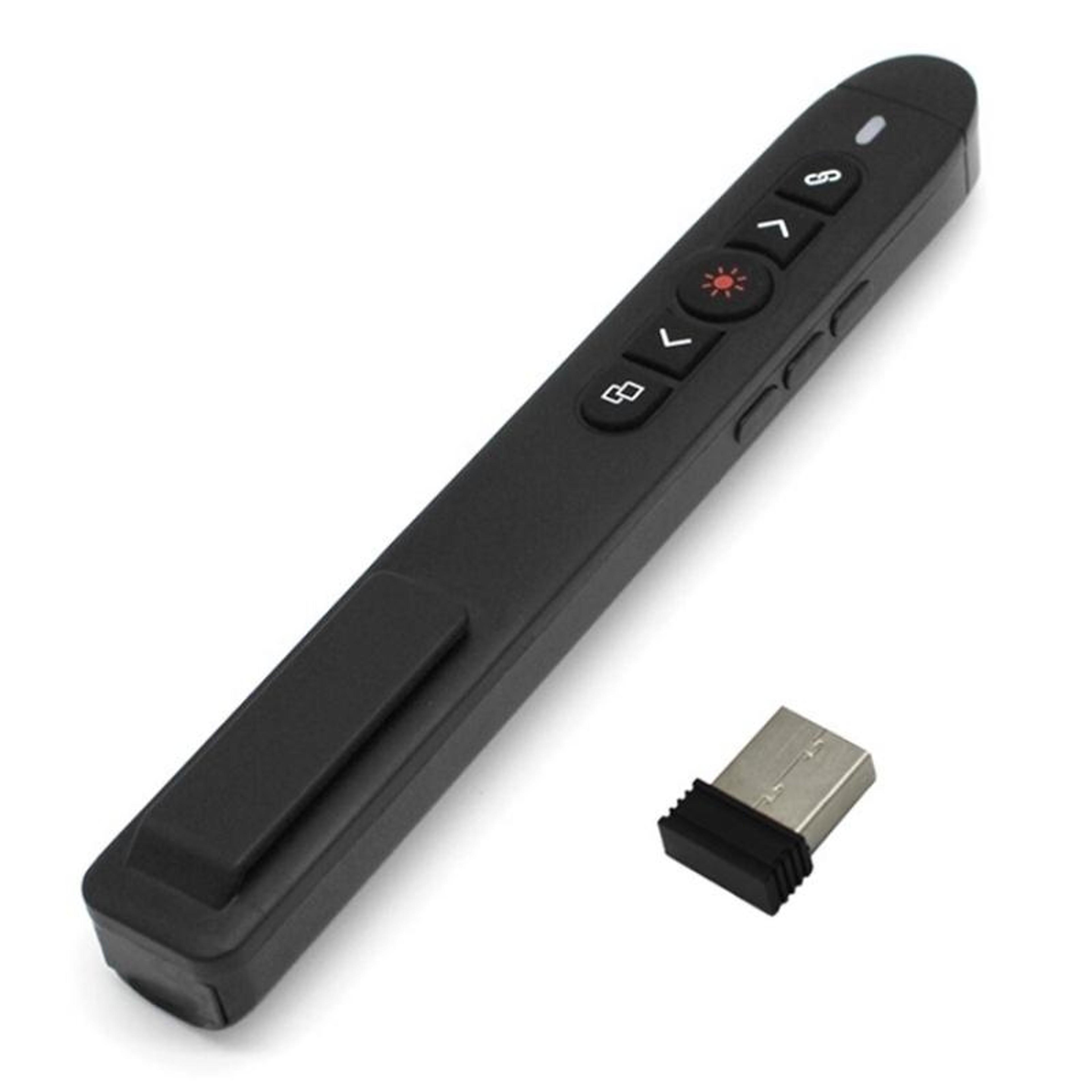 Wireless Presentation Clicker Laser Pointer  Remote Presenter Flip Pen for PC & Projector – view 1