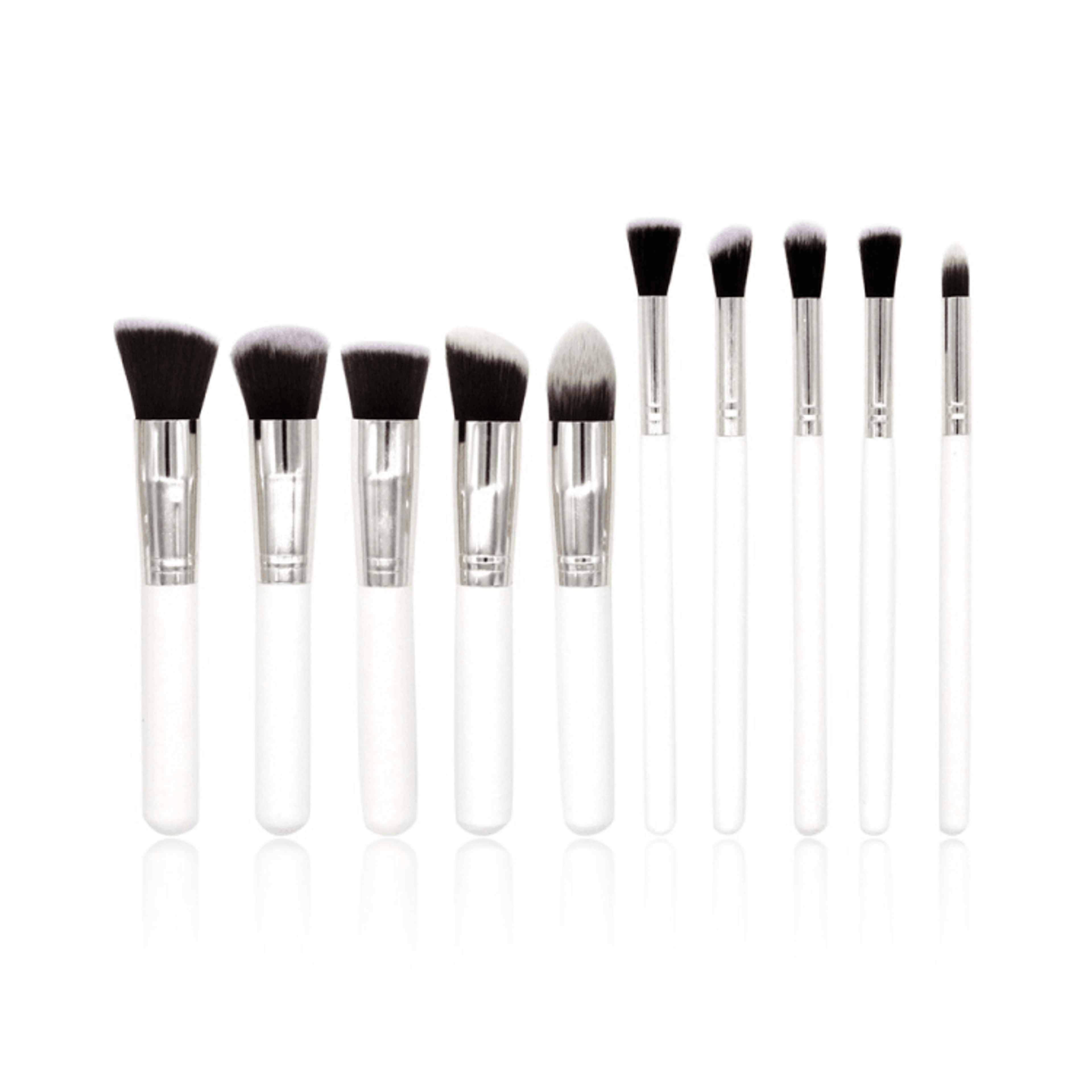 Professional Makeup Brush Set Soft Fiber Cosmetic Brushes For Flawless Face  Eye Makeup 5