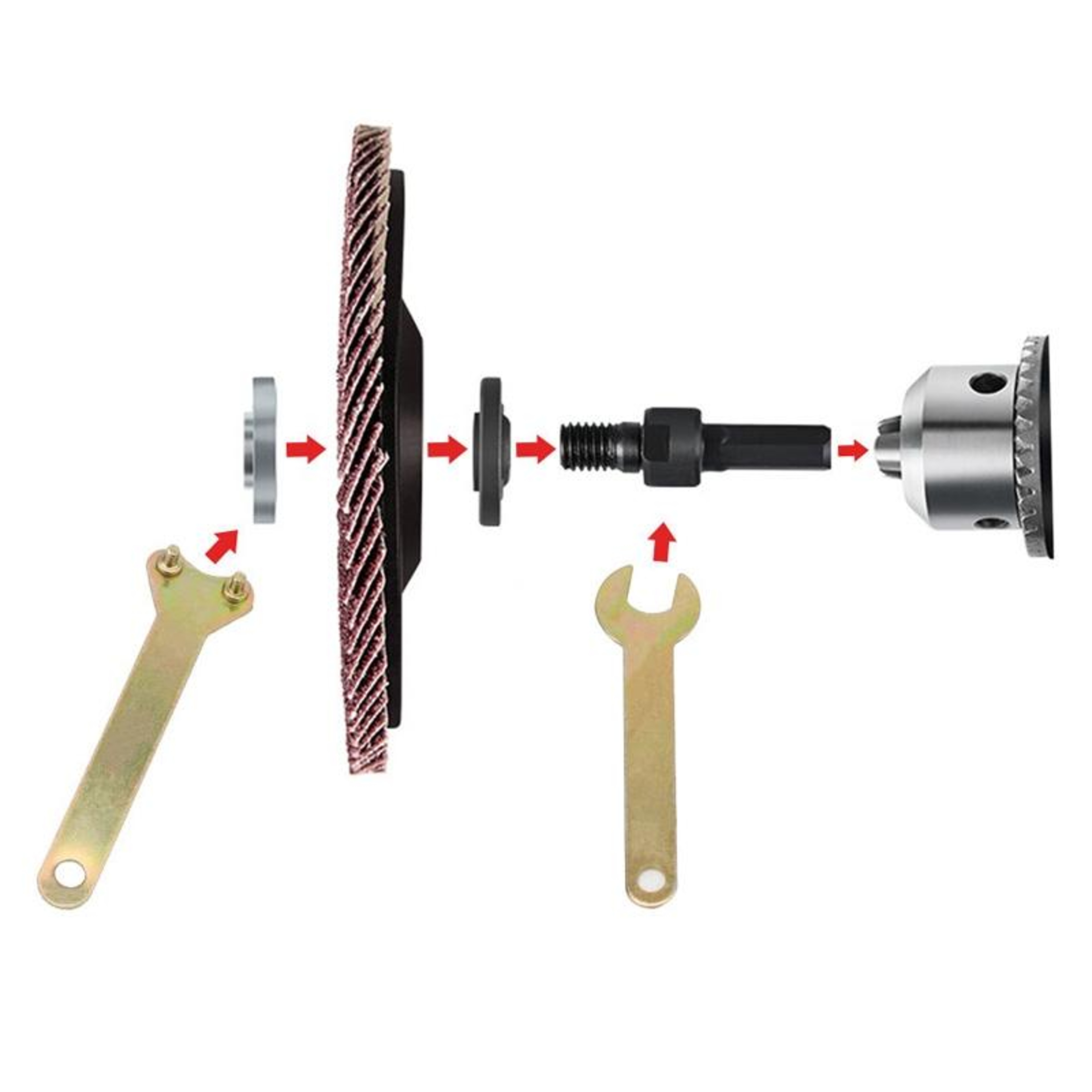 Drill To Angle Grinder Adapter Rod MultiUse Drill To Angle Grinder Converter For Cutting  Polishing 2