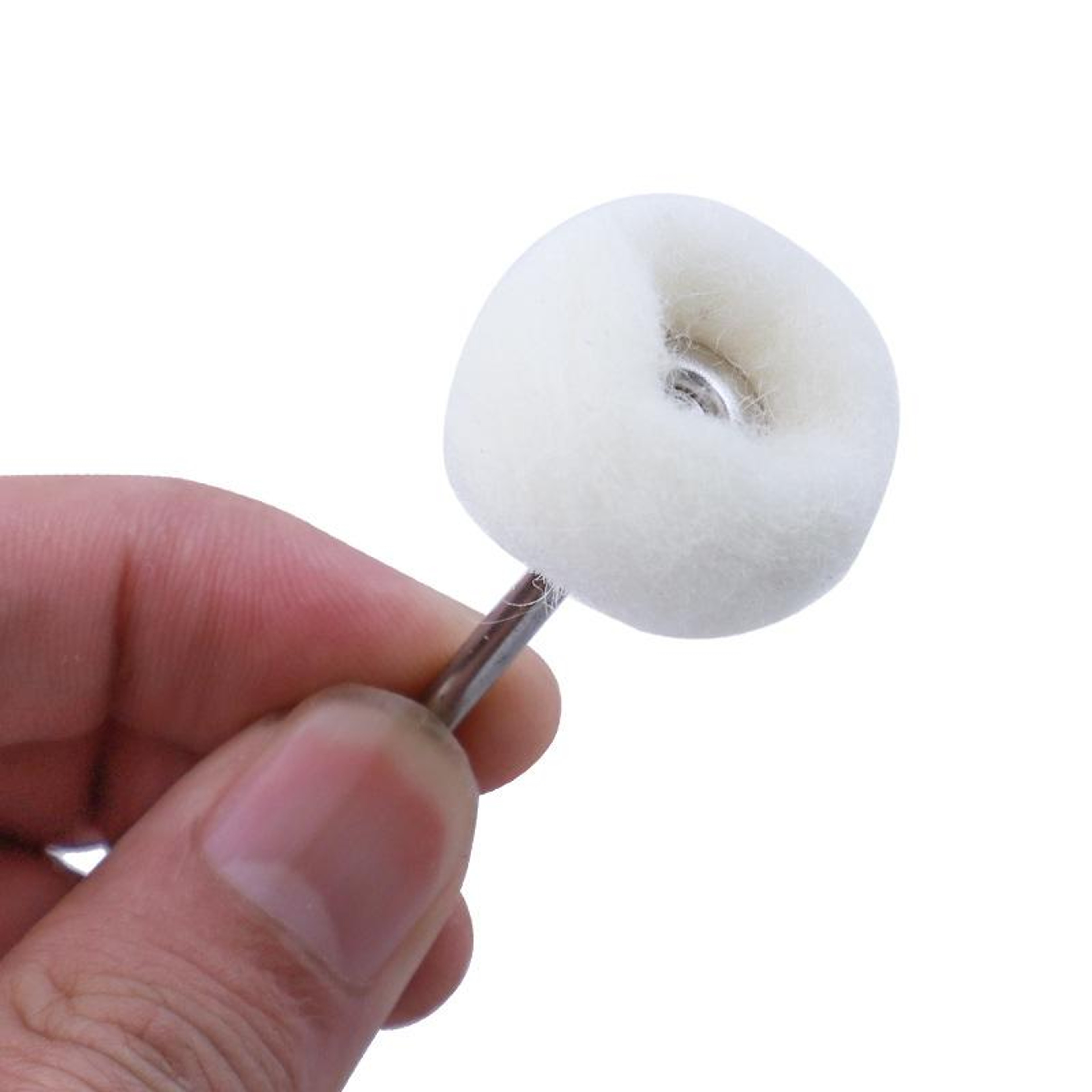 Cashmere Wool Polishing Wheel Bit For Drill Precision Metal Mirror Finishing Tool 4
