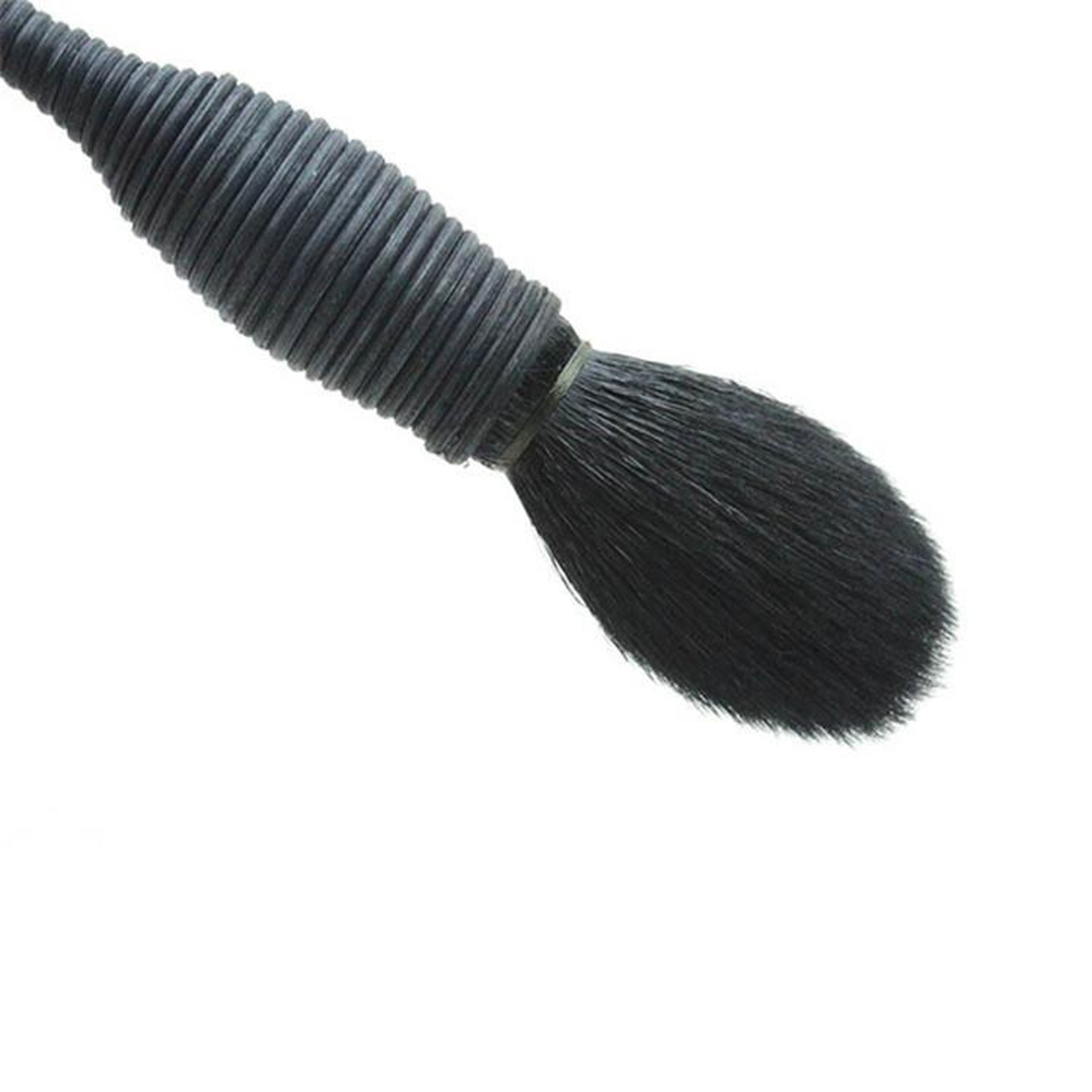 Wool Blush Brush With Rattan Handle Soft Makeup Blending Brush For Smooth Finish 2