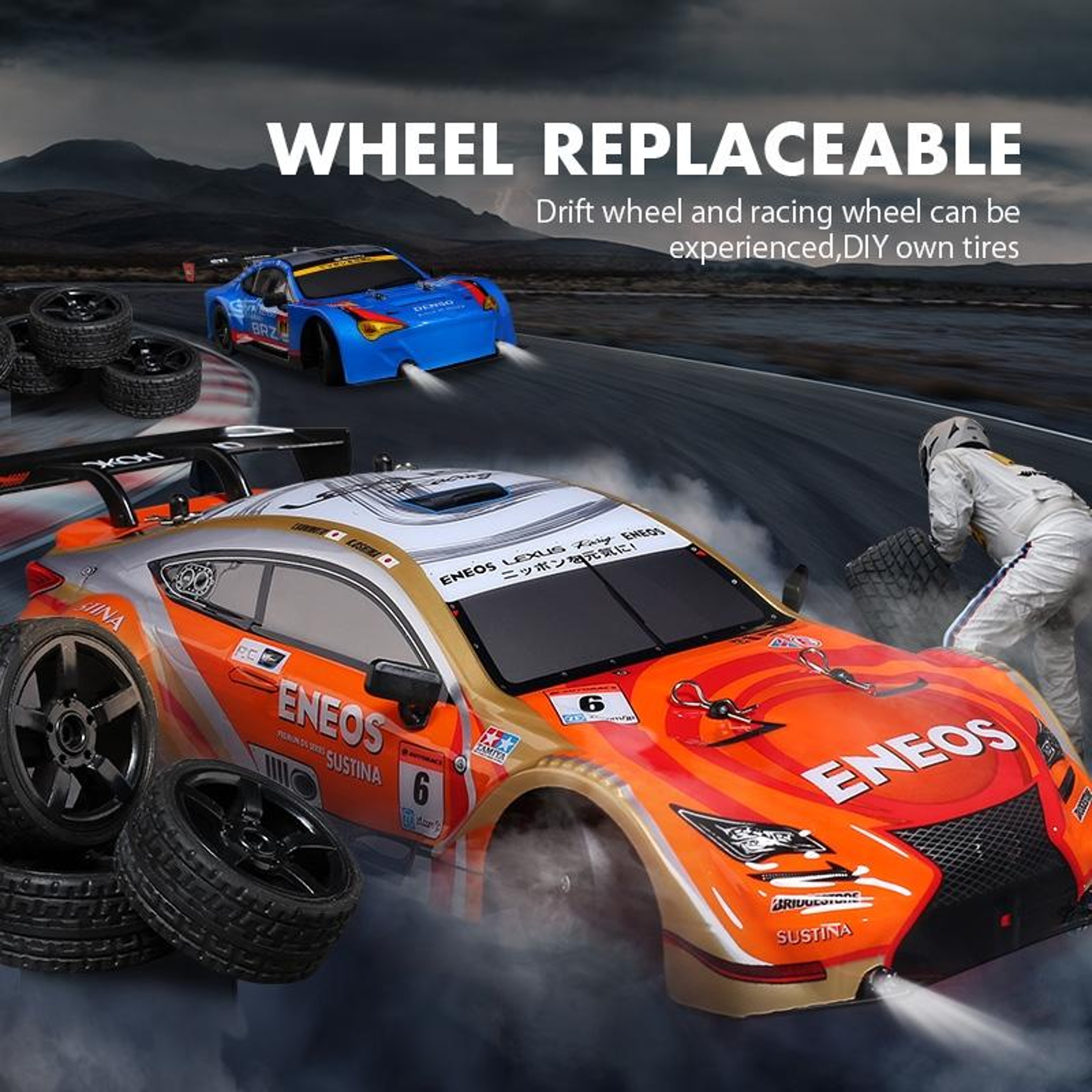 Drift RC Car High Speed Remote Control Drift Racing Car 25KM/H for Kids & Adults – view 7