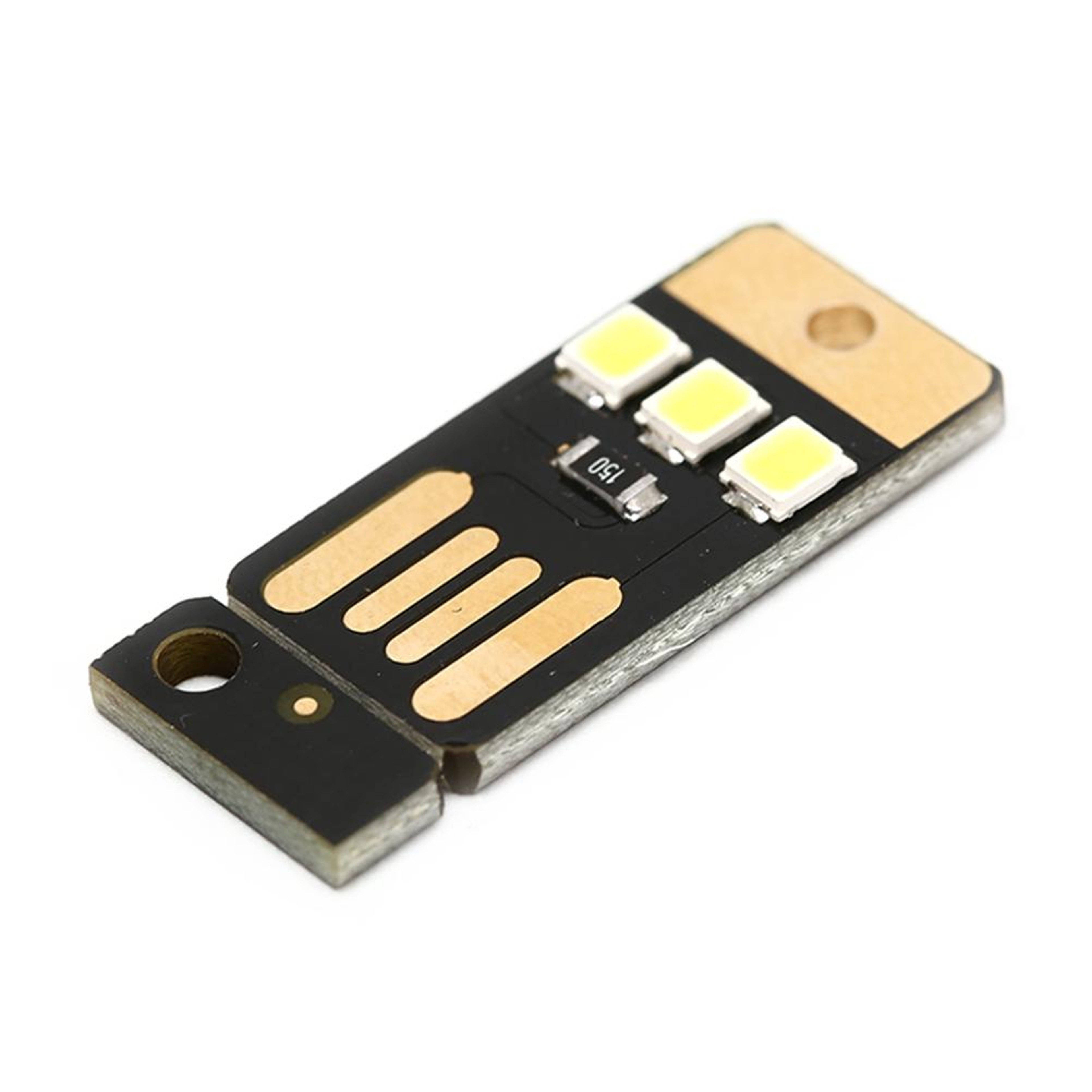 Portable USB LED Keychain Night Light 10pcs Mini Pocket Card Lamp For Travel Camping Emergency 7