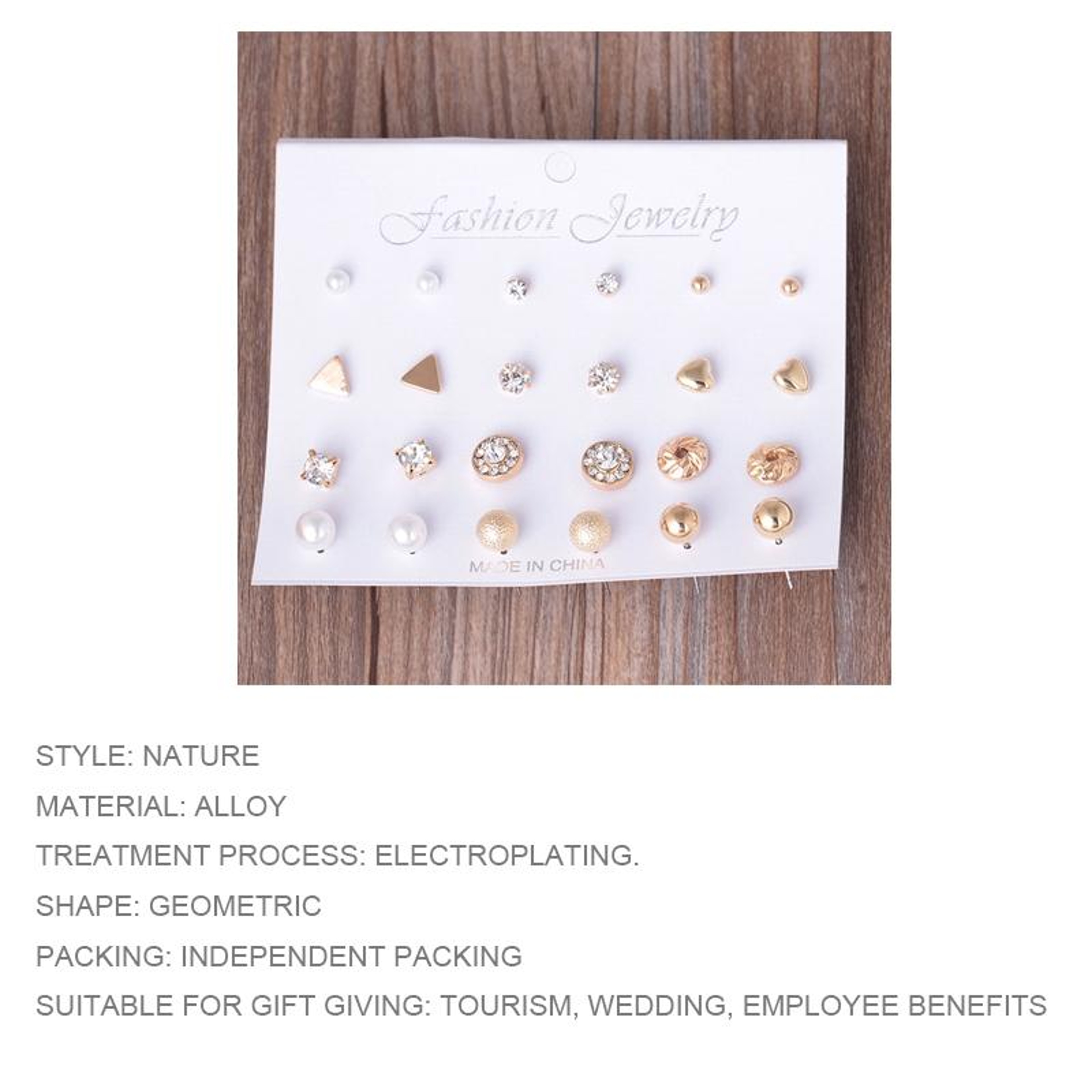 Assorted Stud Earrings Set For Women  Girls Trendy Multiple Earrings Collection Gift Pack 2