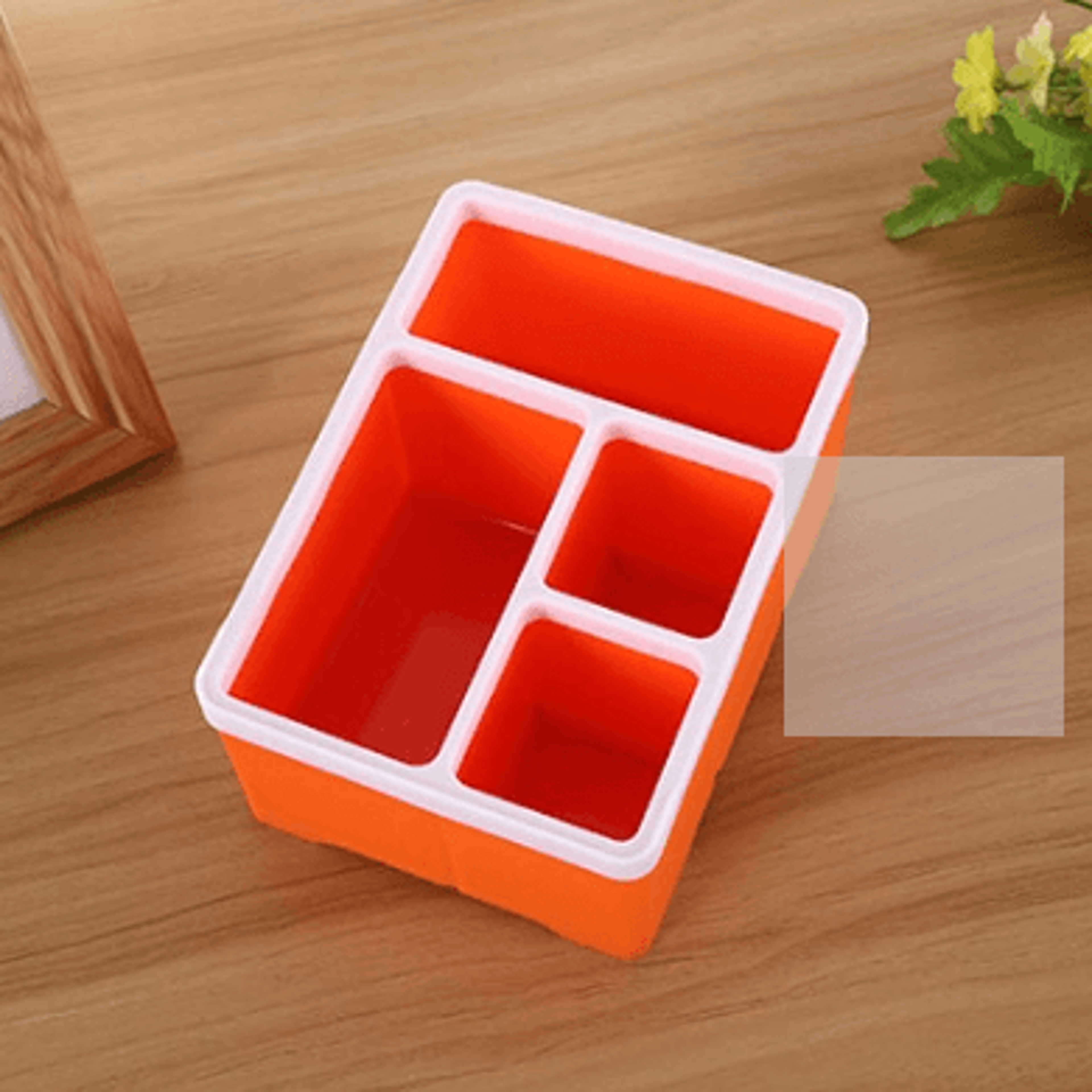 Compact Desktop Organizer and Remote Control Caddy for Desk Bedroom and Office Storage