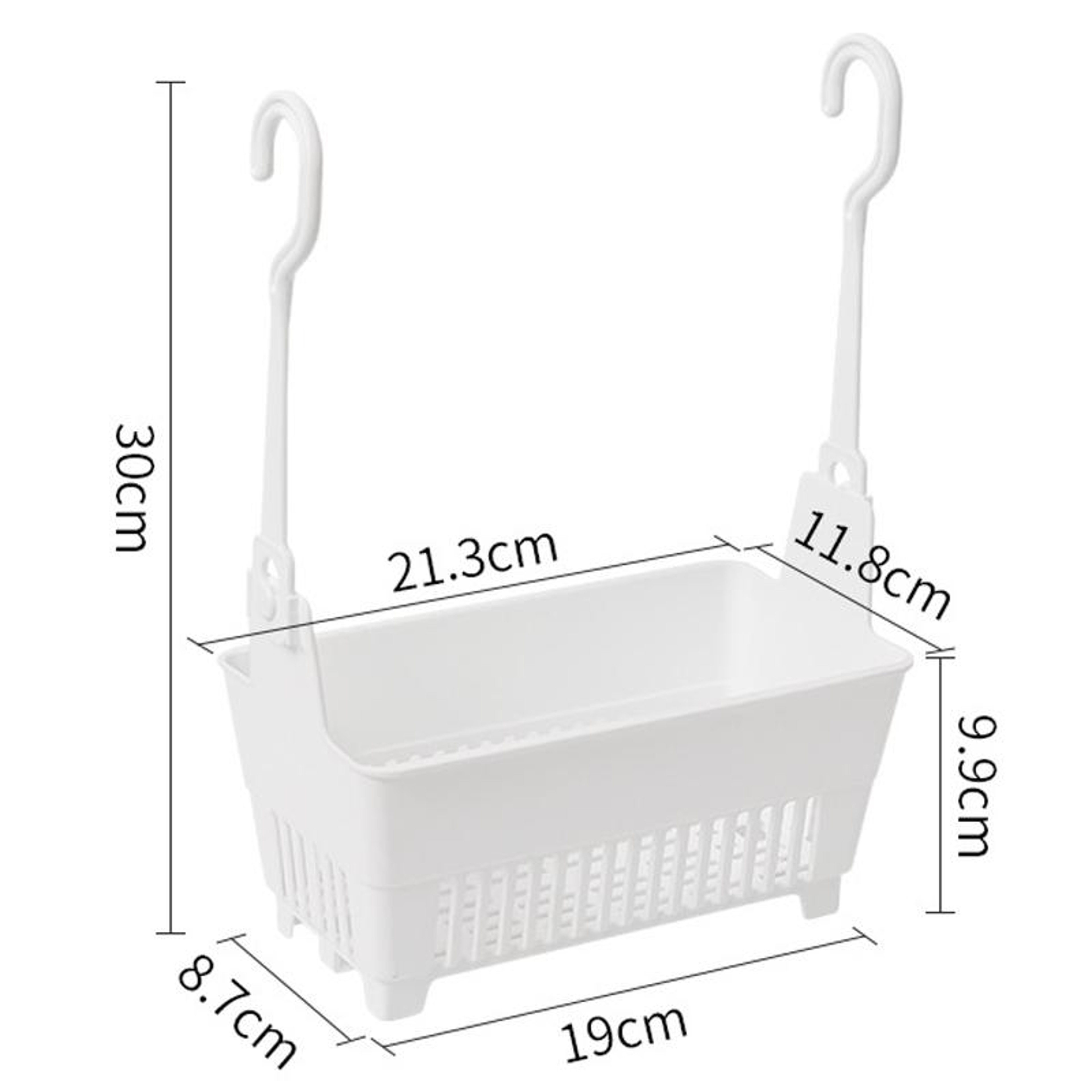 Stackable Hanging Drainage Basket for Kitchen and Bathroom Storage – view 3