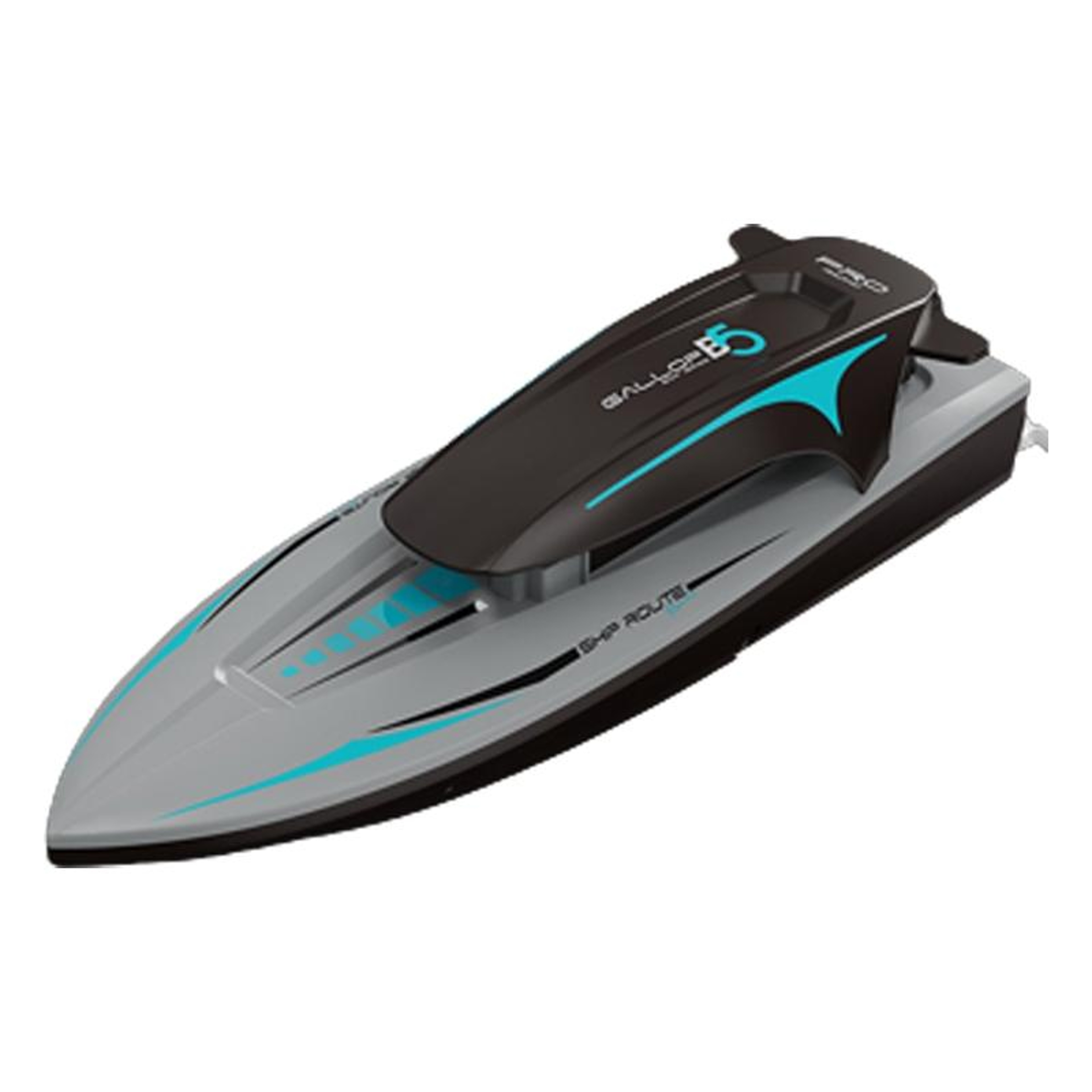 High Speed Remote Control Boat with LED Lights, 80M Range,  Runtime RC Speed Boat Toy – view 11