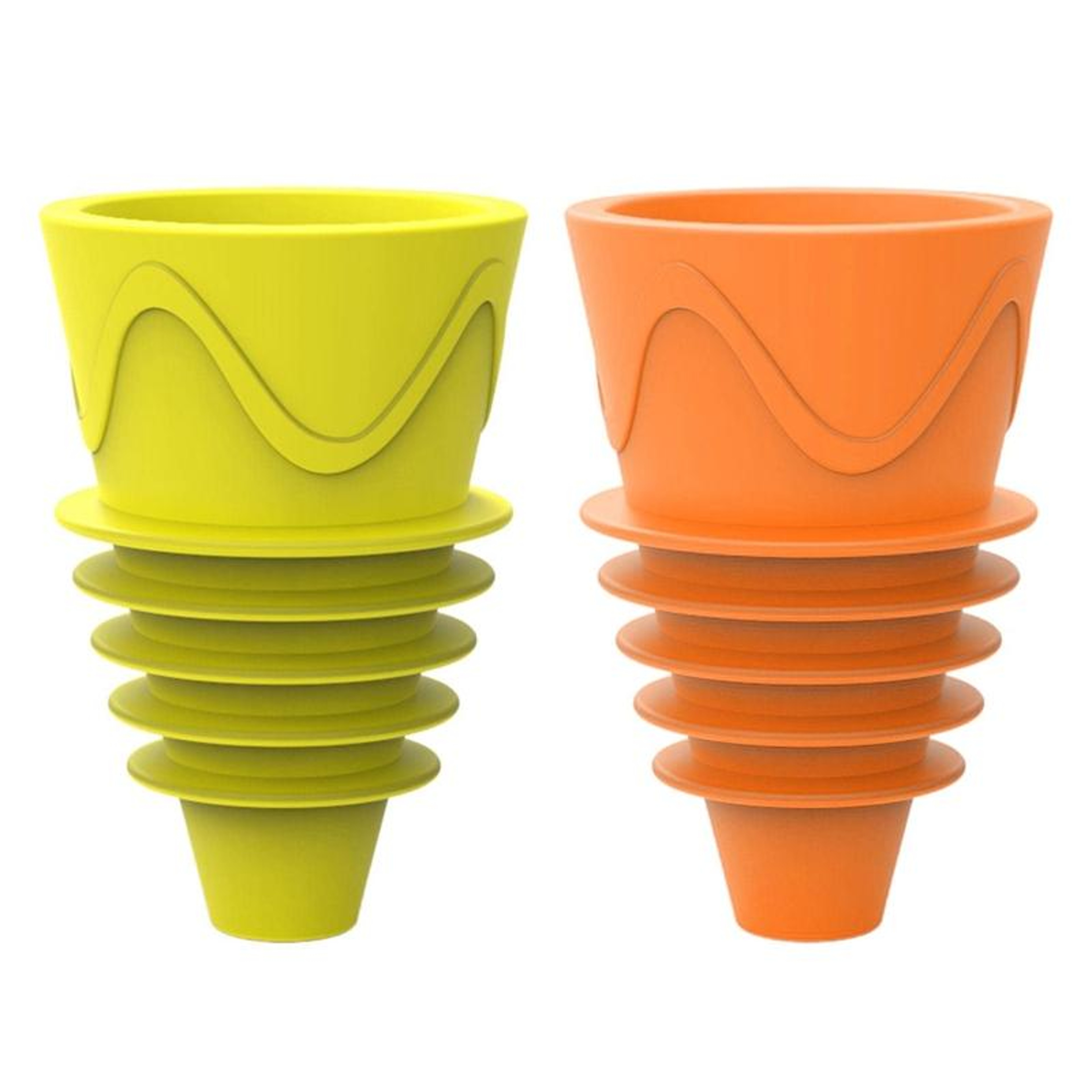 Reusable Fruit Fly Trap Bottle Insert Set, Kitchen Insect Catcher, Mosquito & Fly Lure – view 1