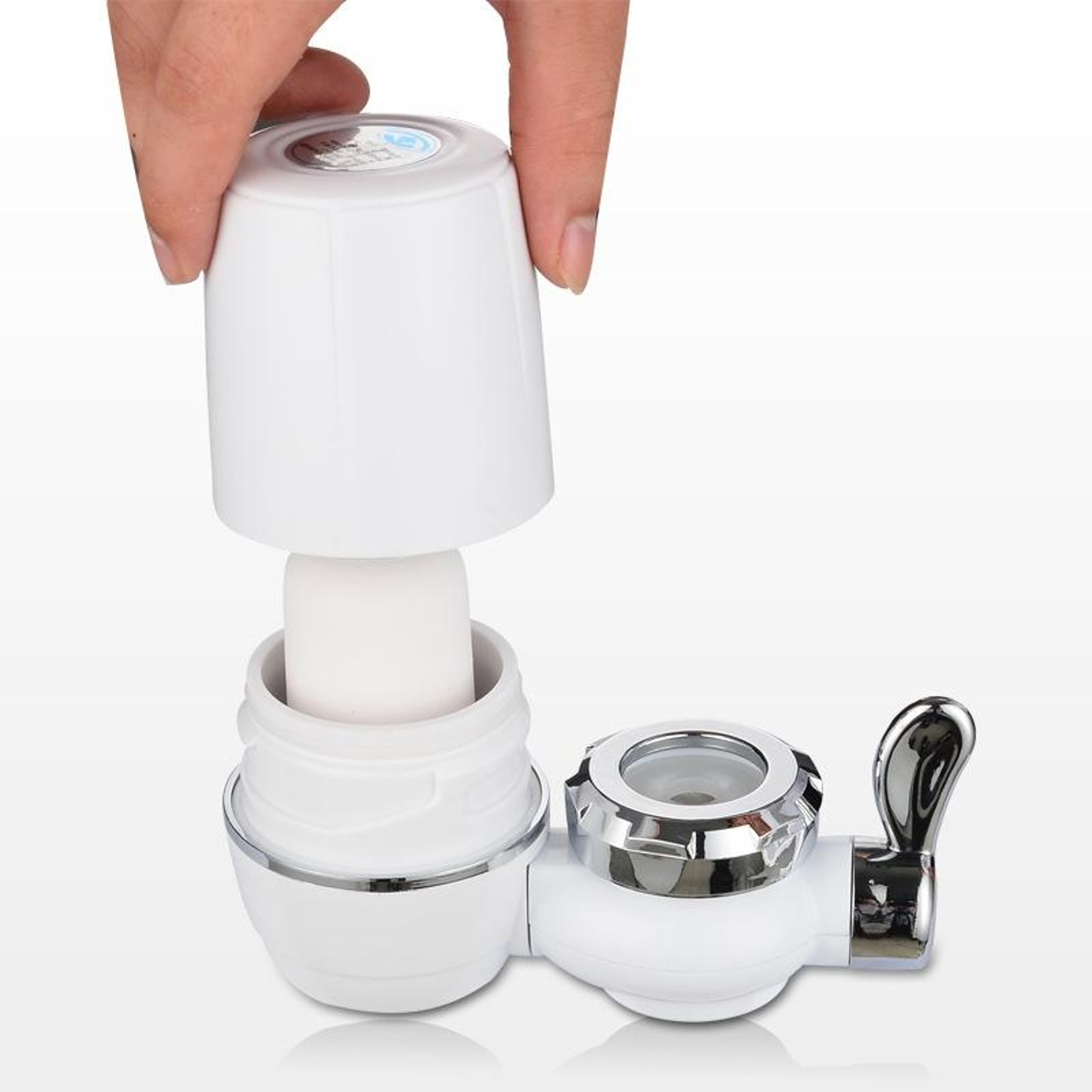 PureFlow Kitchen Faucet Water Filter  Ceramic Tap Water Purifier for Clean Drinking Water – view 3