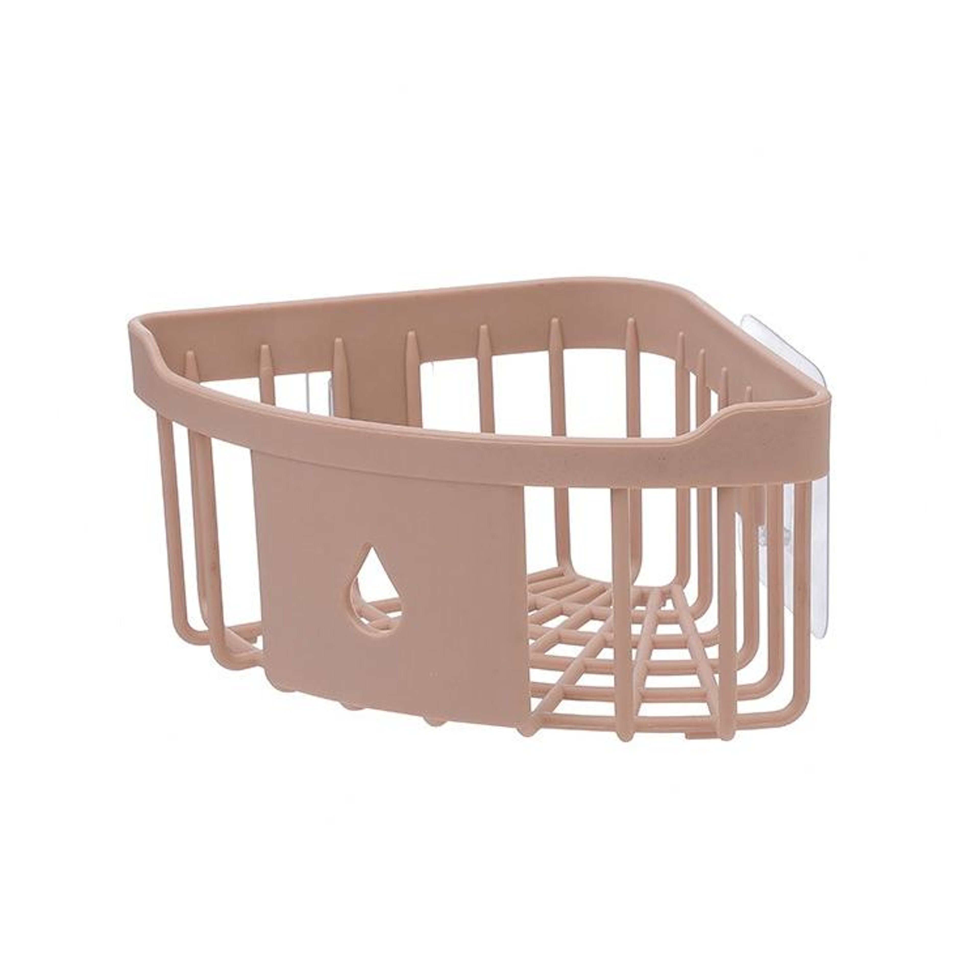 Triangle Wall Mounted Bathroom Kitchen Corner Storage Rack Adhesive Sink Organizer For Space Saving 0