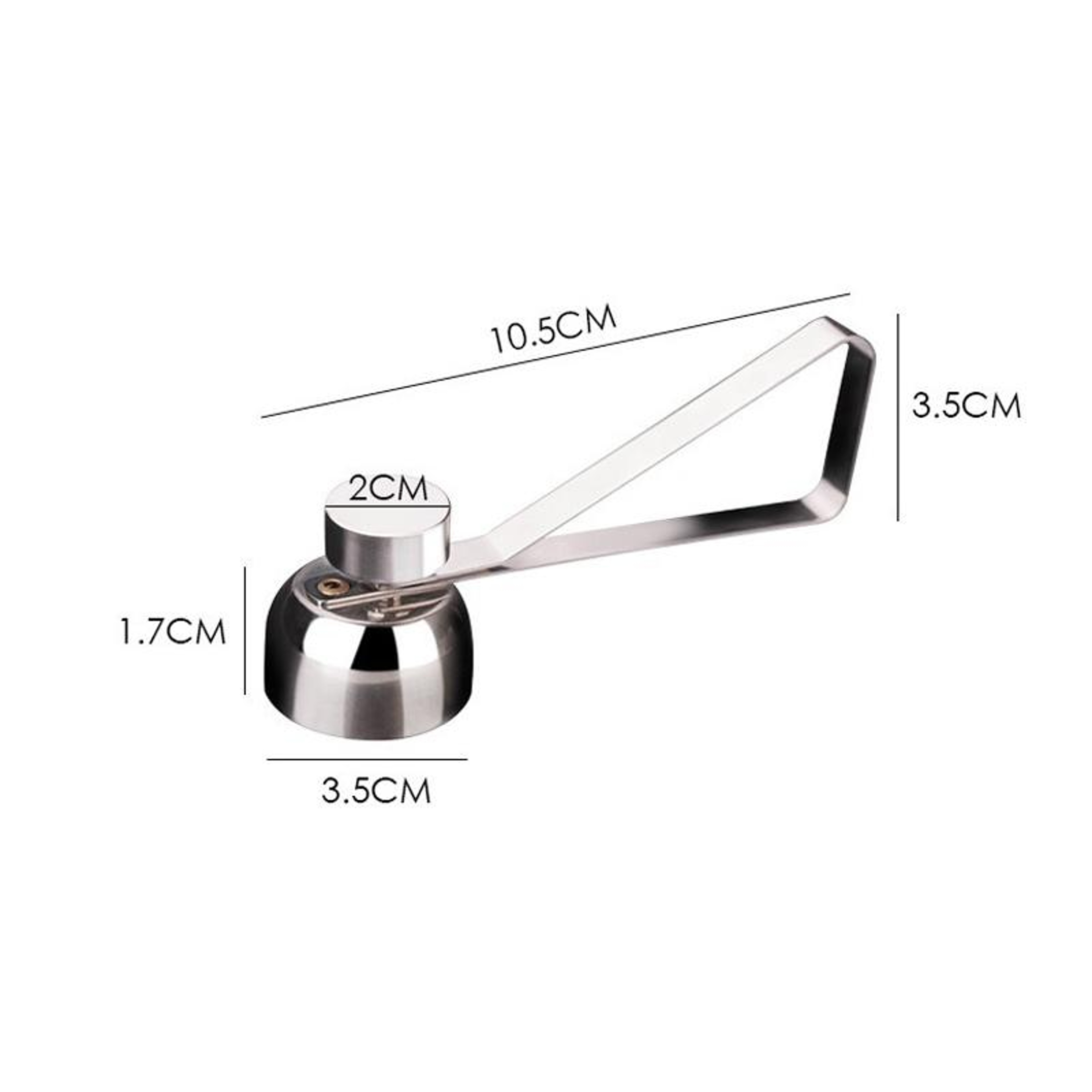 Stainless Steel Egg Topper Cutter Egg Scissors Shell Opener for Boiled Eggs Kitchen Tool – view 3