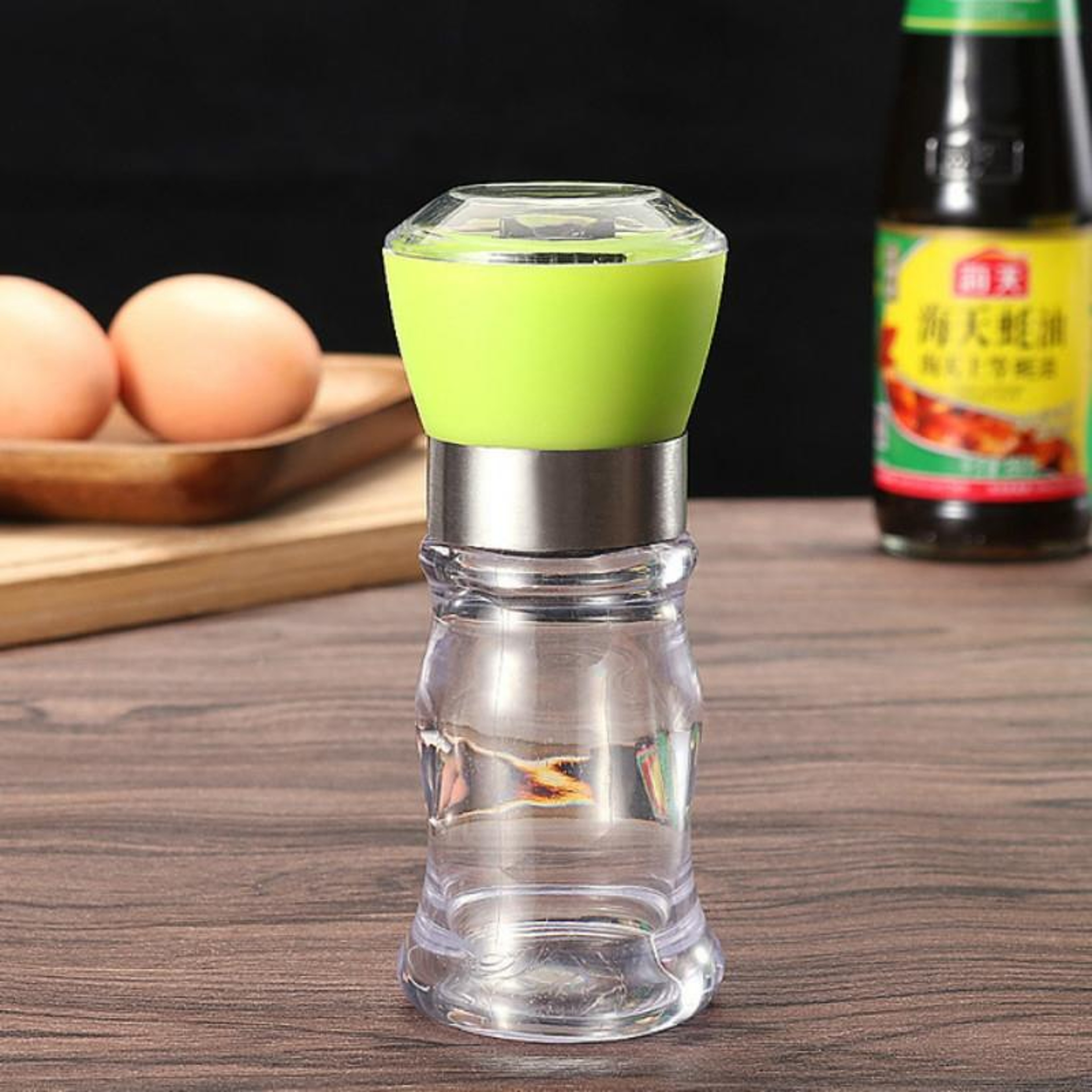 Multi Function Manual Pepper Grinder Spice Grinder Seasoning Bottle Kitchen Gadget – view 7